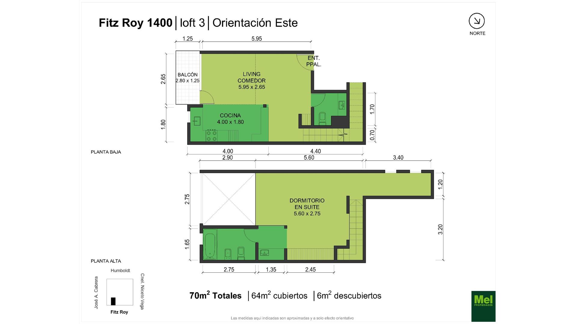 #5347302 | Alquiler | Departamento | Palermo (Mel Propiedades)