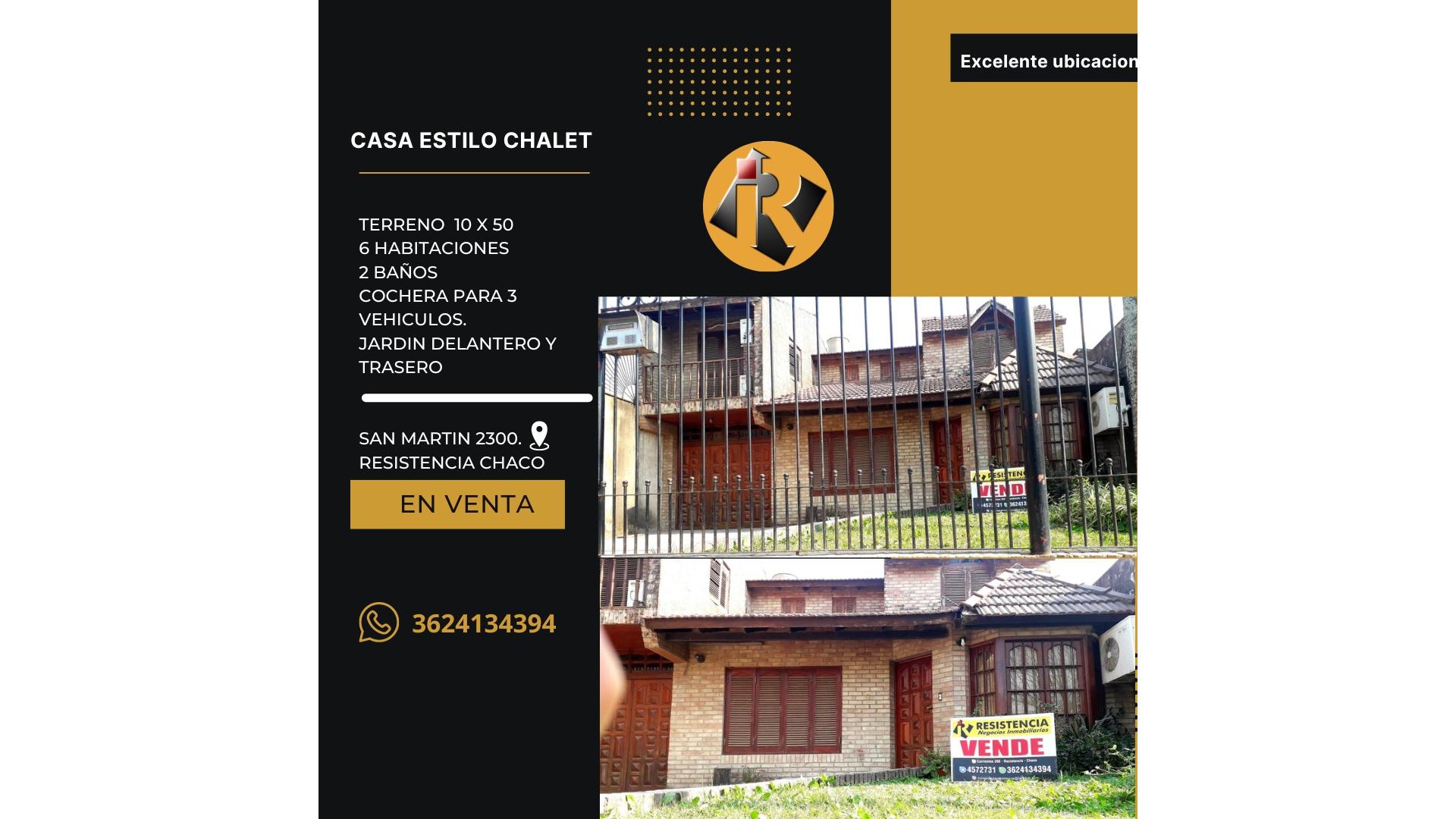 #1351551 | Venta | Casa | Resistencia (Resistencia Negocios Inmobiliarios)