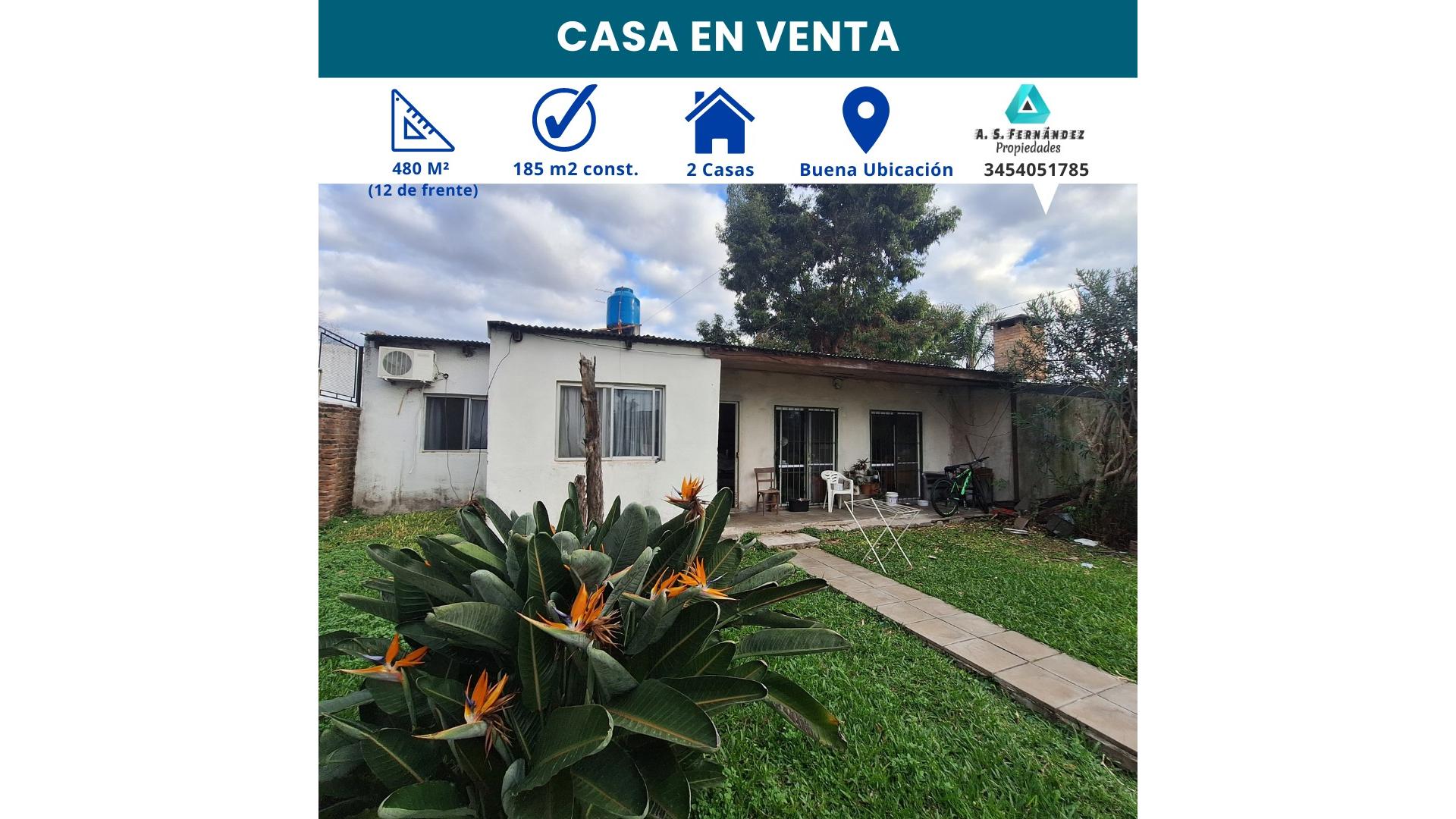 #5350784 | Venta | Casa | Concordia (A.S. Fernández Propiedades)