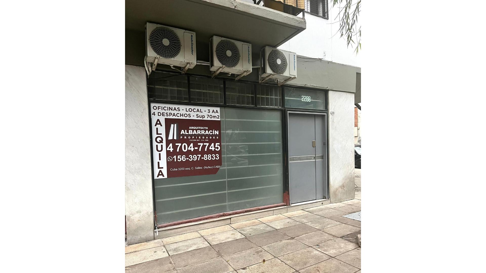 #3929468 | Alquiler | Local | Nuñez (Arquitecto Albarracin Propiedades)