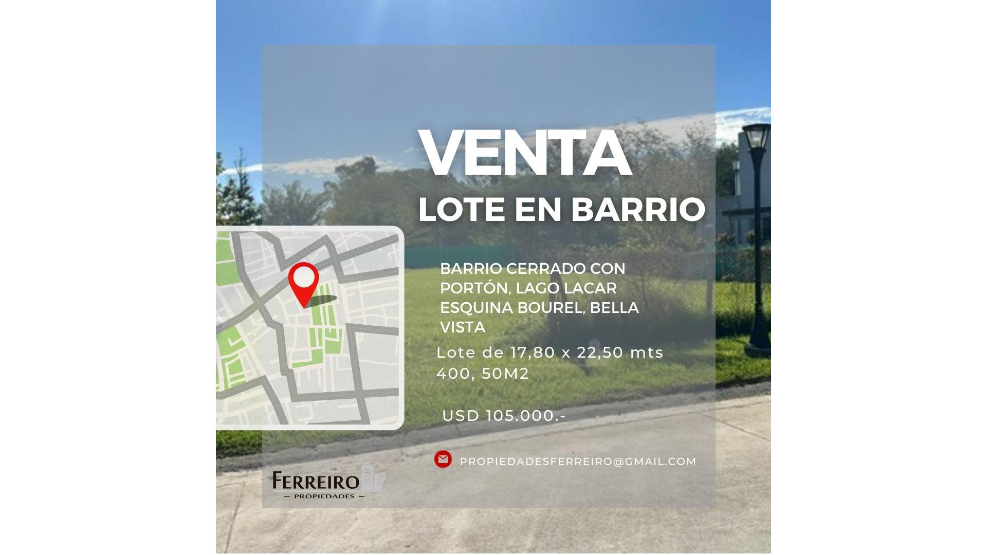 #5357212 | Venta | Lote | San Miguel (Ferreiro Propiedades)