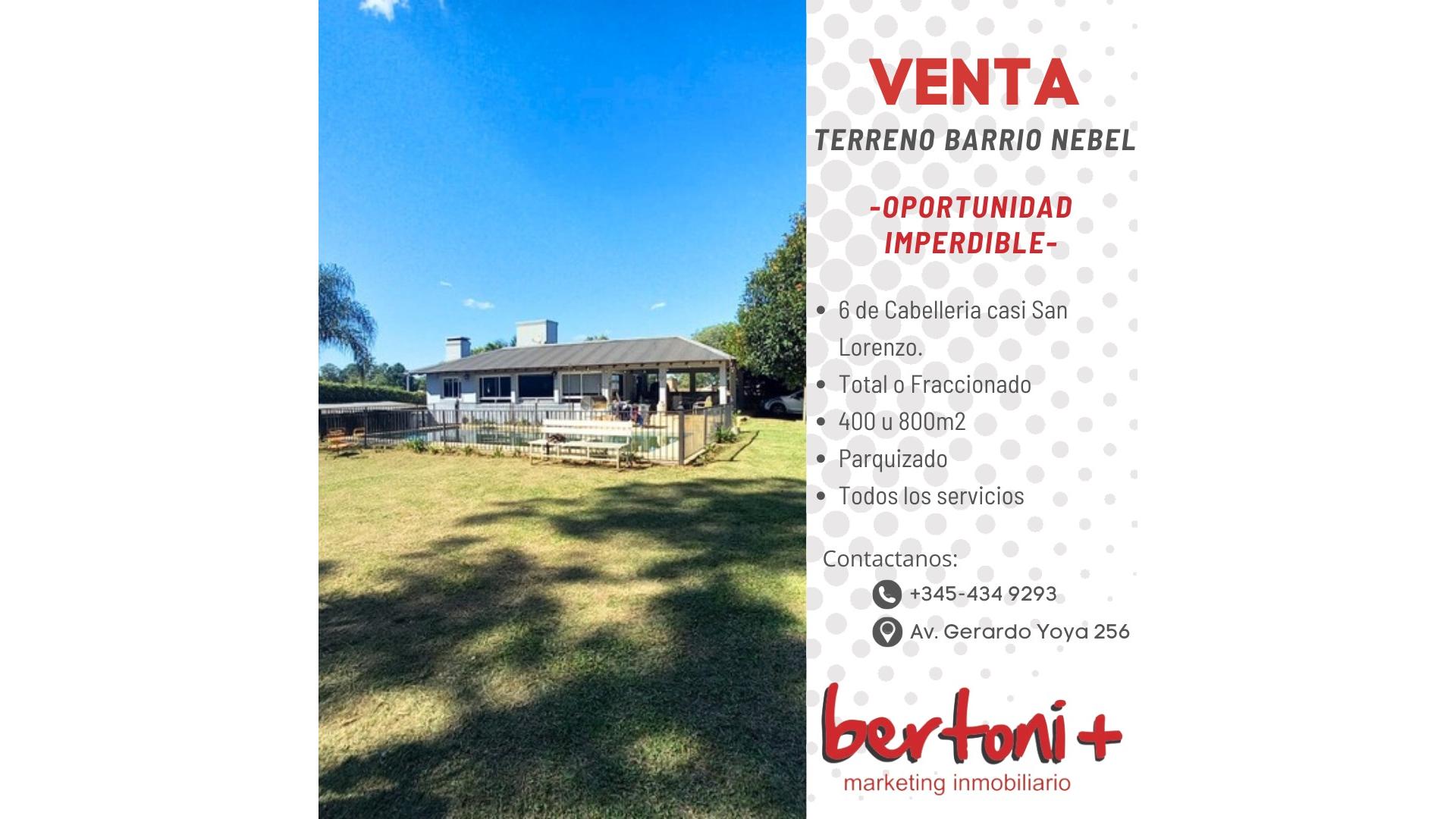 #5358429 | Venta | Lote | Concordia (Bertoni + Marketing Inmobiliario)