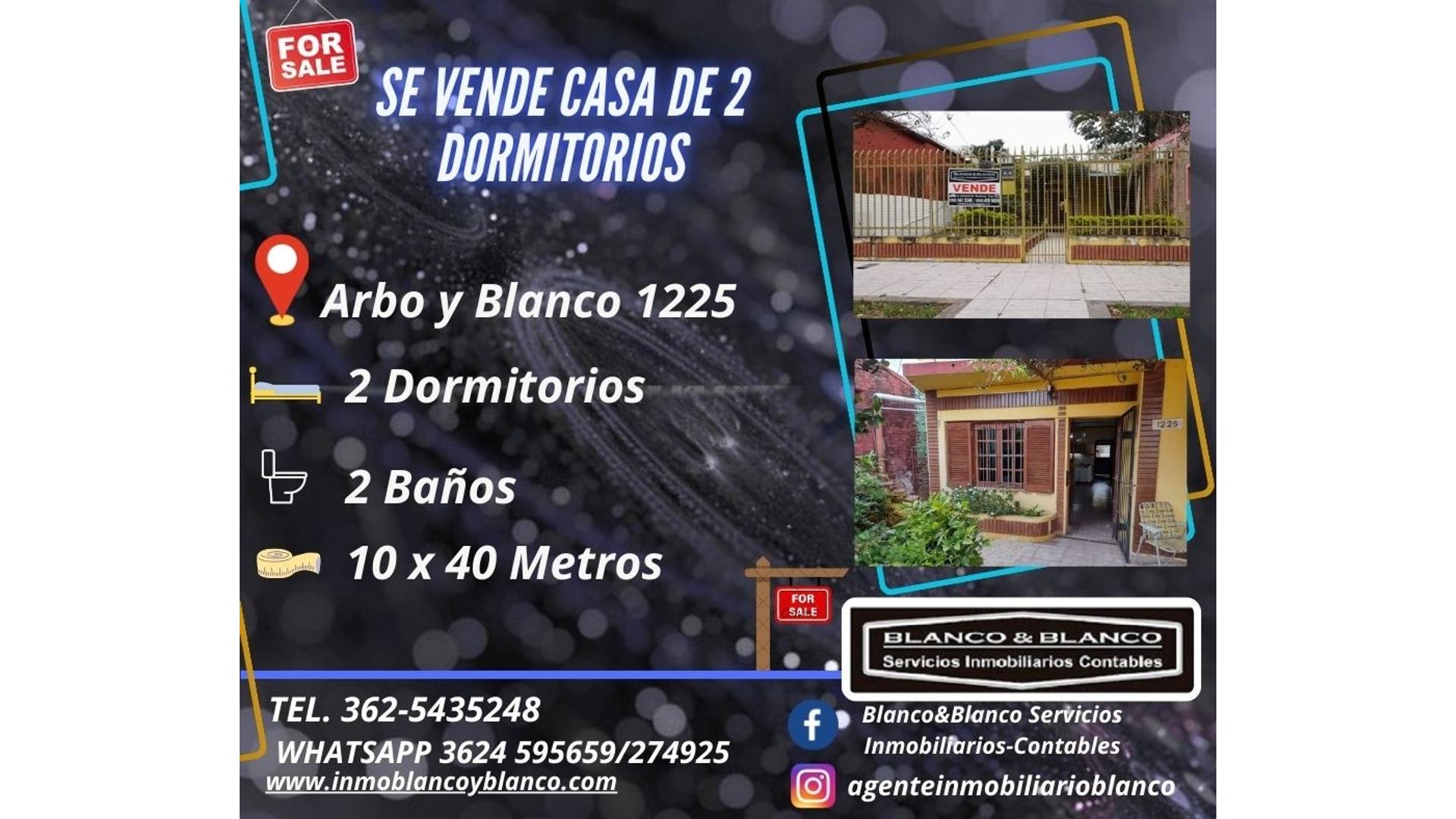 #5363947 | Venta | Casa | Resistencia (Blanco & Blanco  Servicios Inmobiliarios)