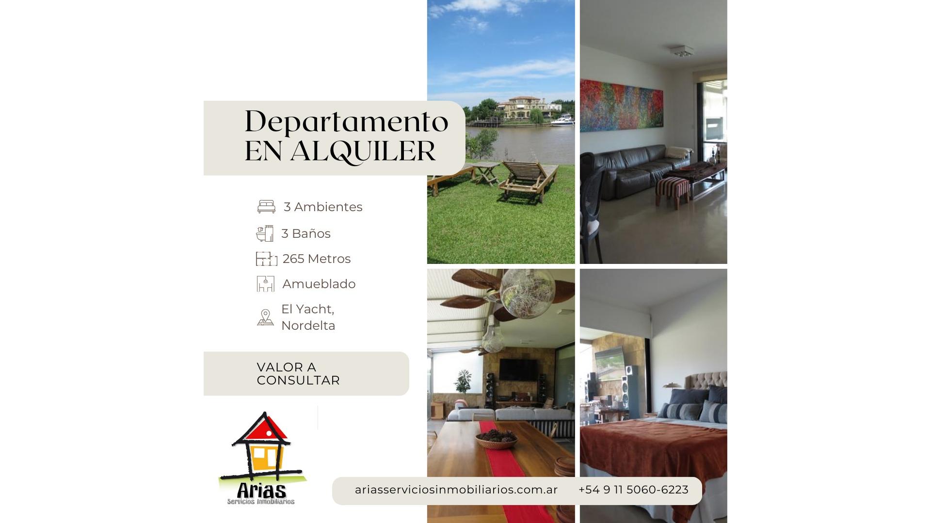 #5363678 | Temporary Rental | Apartment | Tigre (Arias Servicios Inmobiliarios)