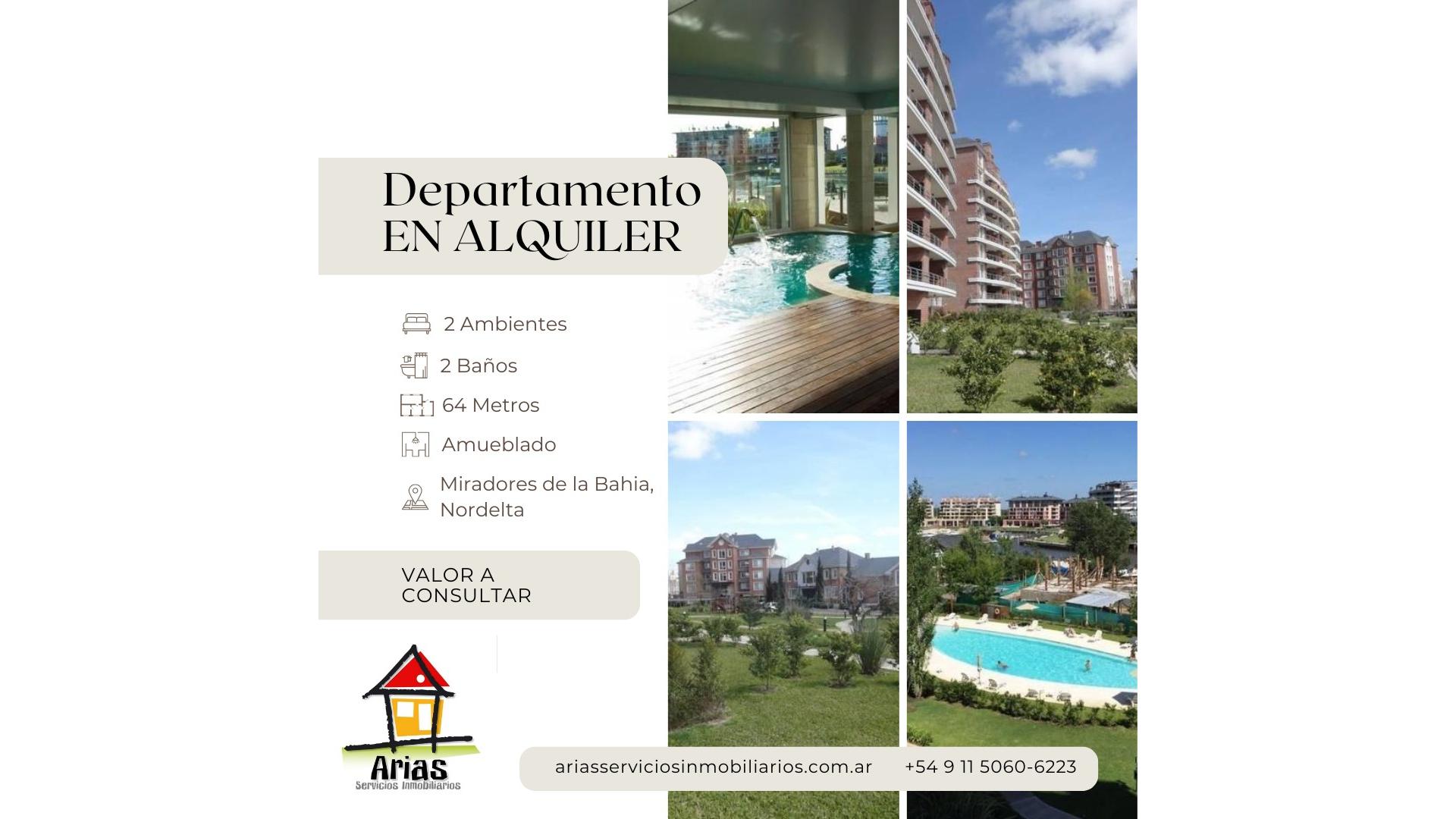 #5363676 | Alquiler | Departamento | Tigre (Arias Servicios Inmobiliarios)