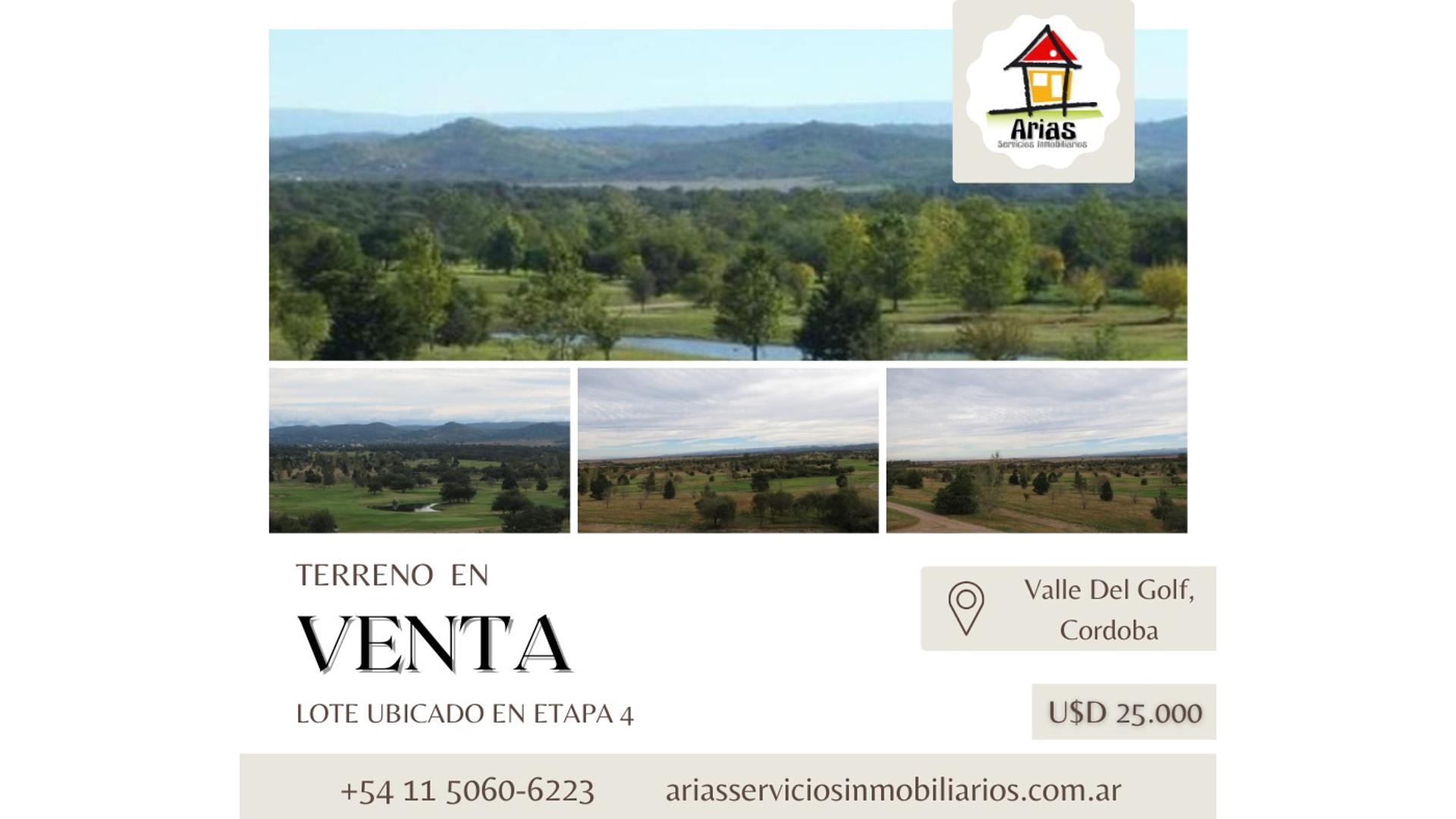 #5363674 | Venta | Lote | La Falda Del Carmen (Arias Servicios Inmobiliarios)