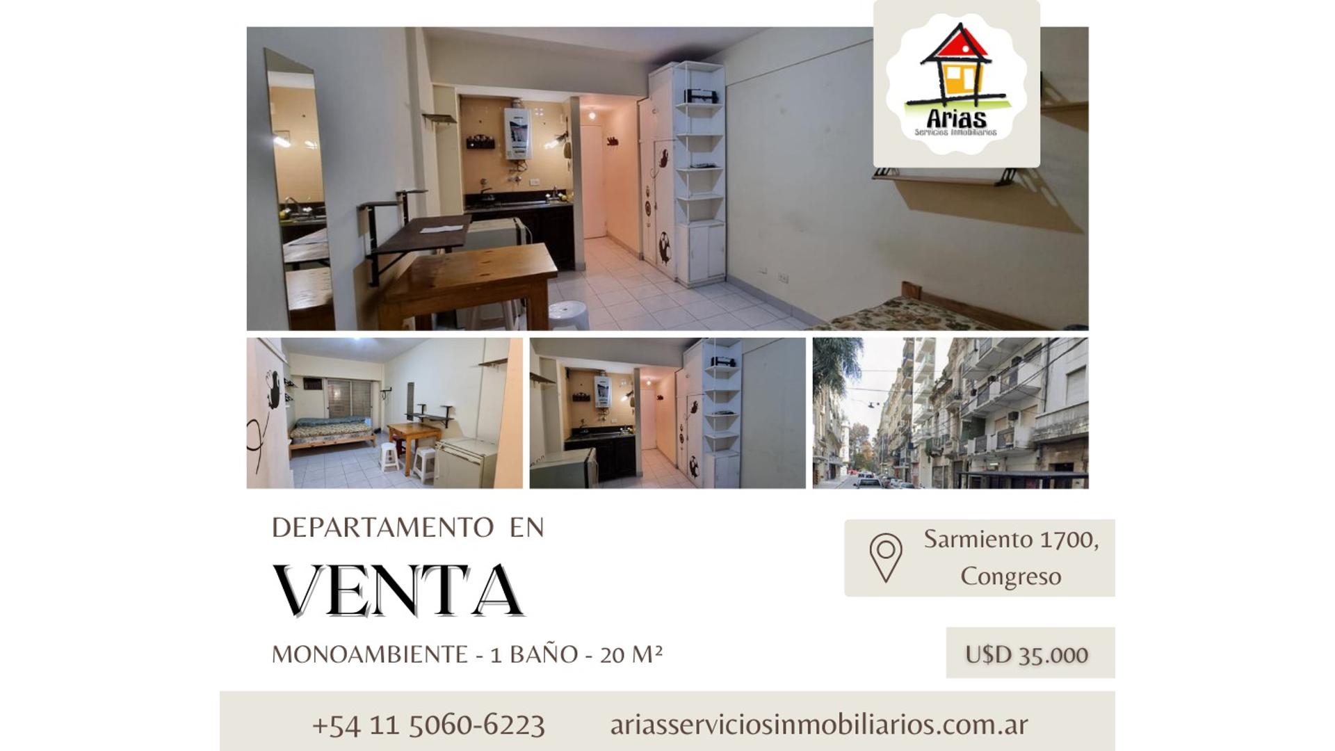 #5364670 | Venta | Departamento | Congreso (Arias Servicios Inmobiliarios)