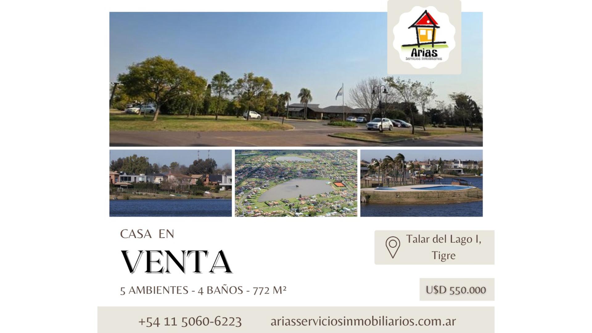 #5364668 | Venta | Casa | Tigre (Arias Servicios Inmobiliarios)