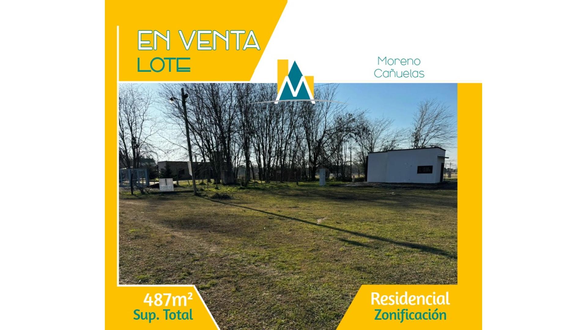 #895298 | Venta | Lote | Cañuelas (Marcela Miranda Inmobiliaria)