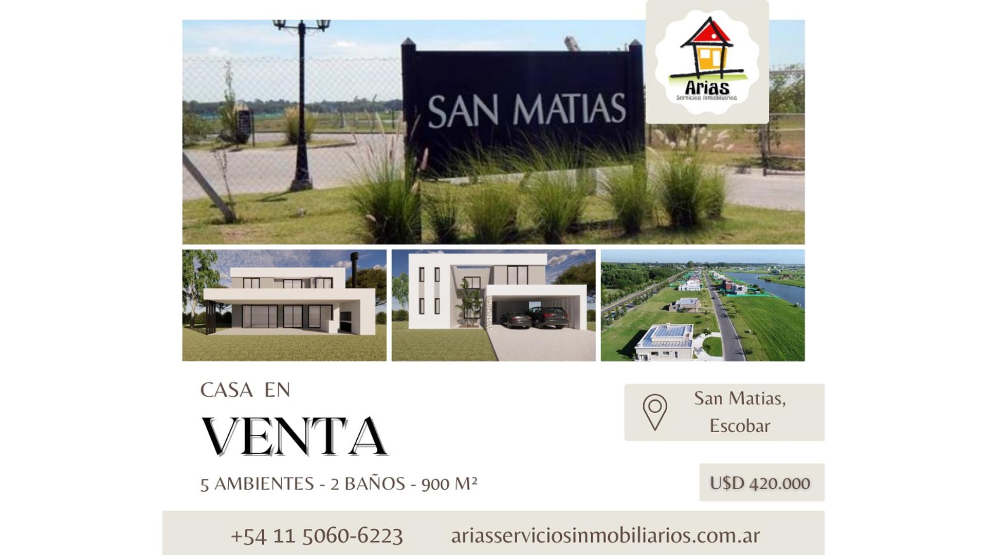 #5365175 | Sale | House | Escobar (Arias Servicios Inmobiliarios)