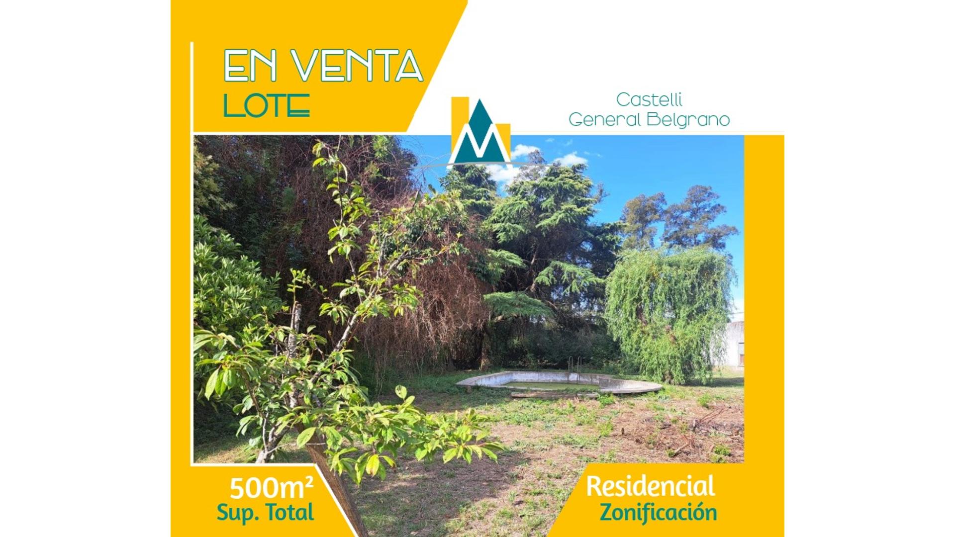 #3869428 | Venta | Lote | General Belgrano (Marcela Miranda Inmobiliaria)