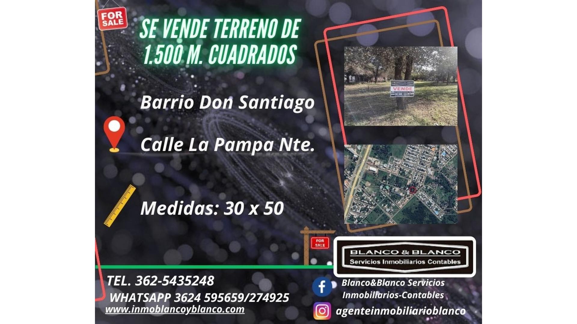 #5367688 | Venta | Lote | Resistencia (Blanco & Blanco  Servicios Inmobiliarios)