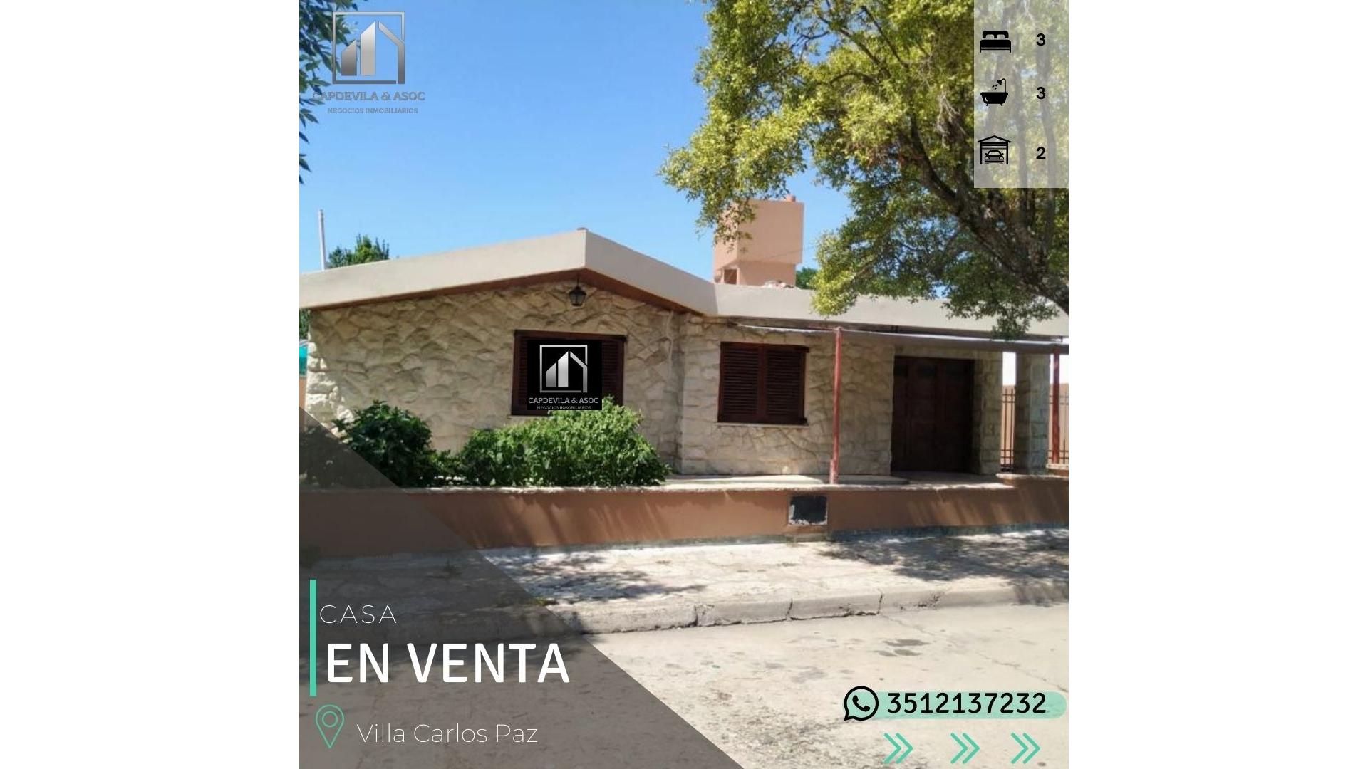 #5368401 | Venta | Casa | Villa Carlos Paz (CAPDEVILA&ASOC)