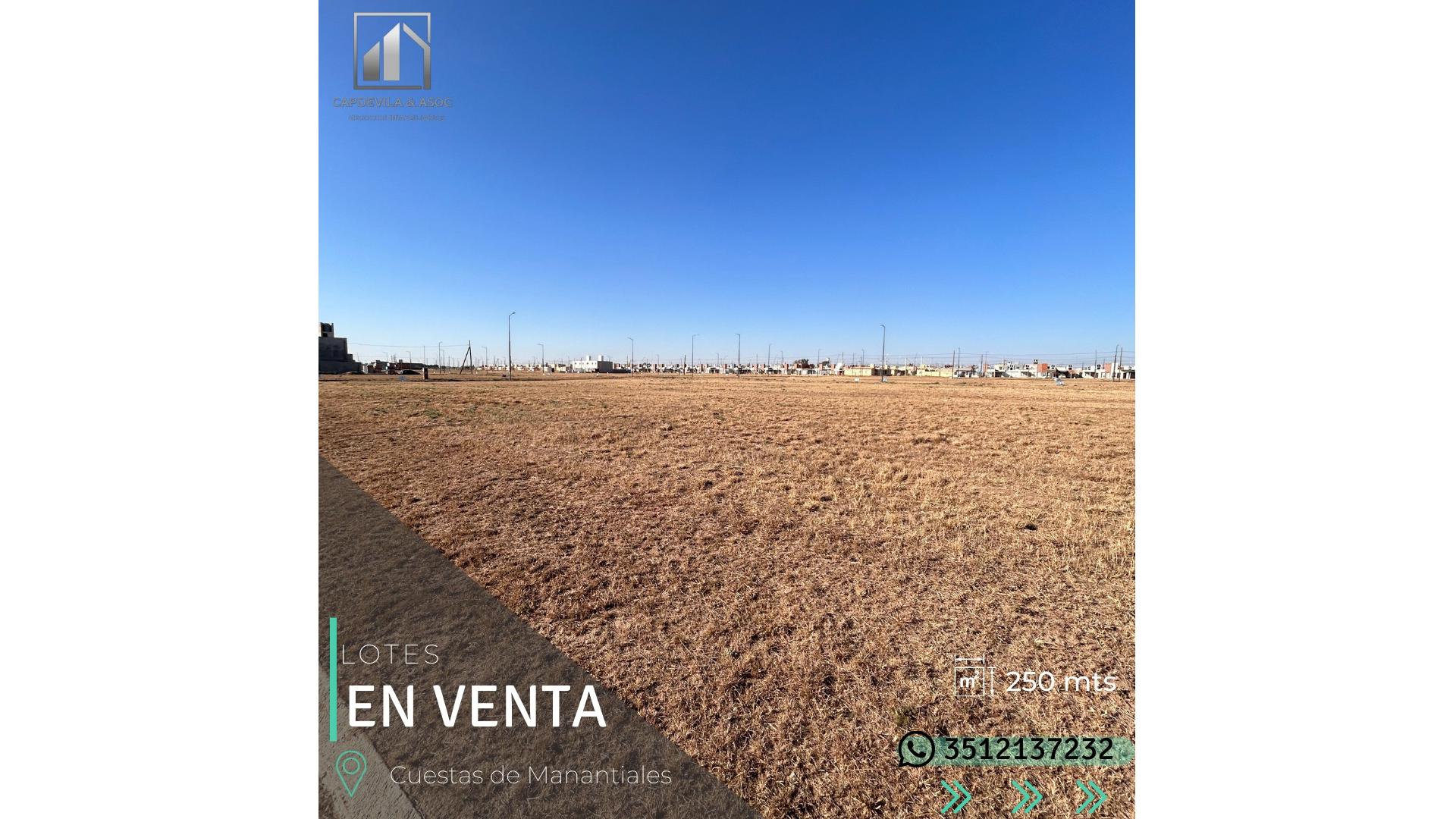 #5368383 | Venta | Lote | Cordoba (CAPDEVILA&ASOC)