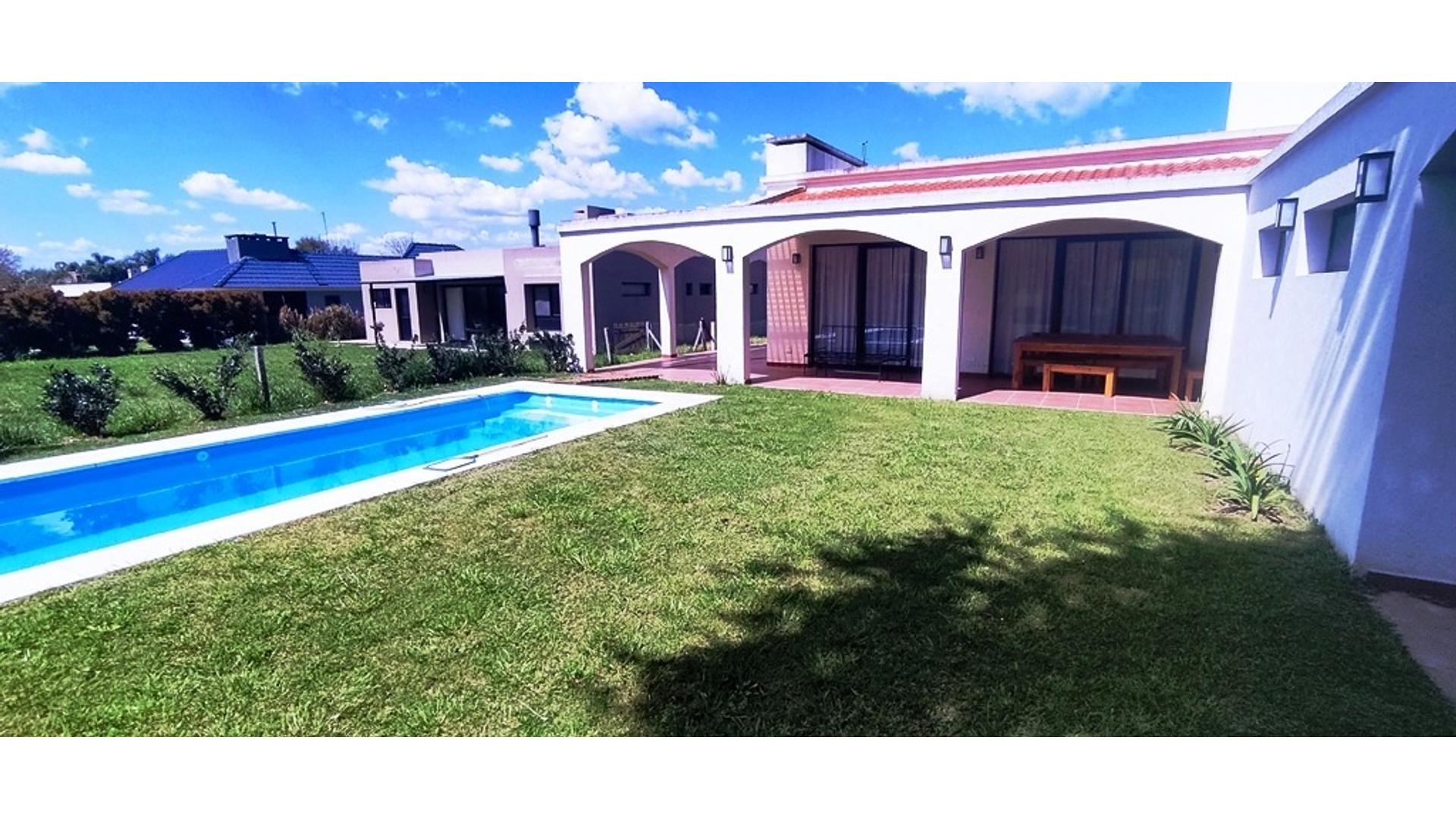 #5375454 | Alquiler Temporal | Casa | Pilar (Santiago Fernández  Negocios Inmobiliarios)