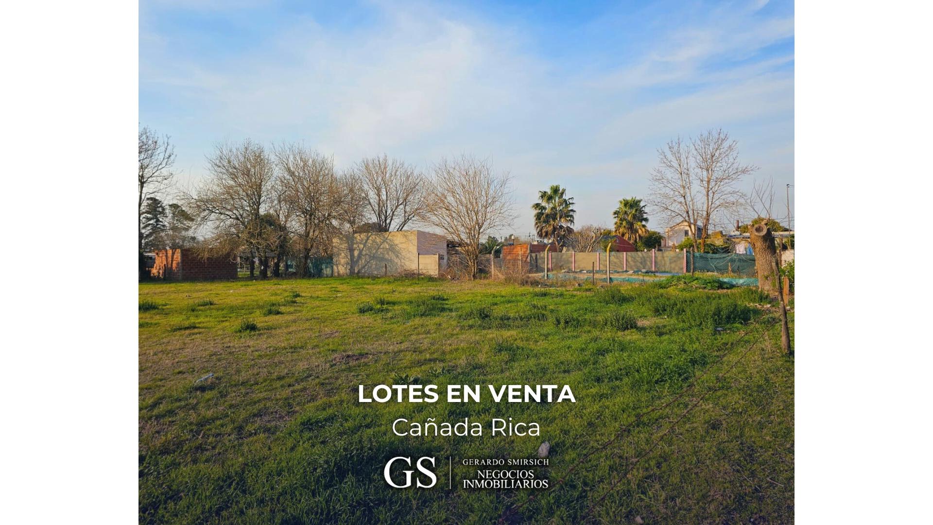 #5375212 | Sale | Lot | Cañada Rica (Gerardo Smirsich - Negocios Inmobiliarios)