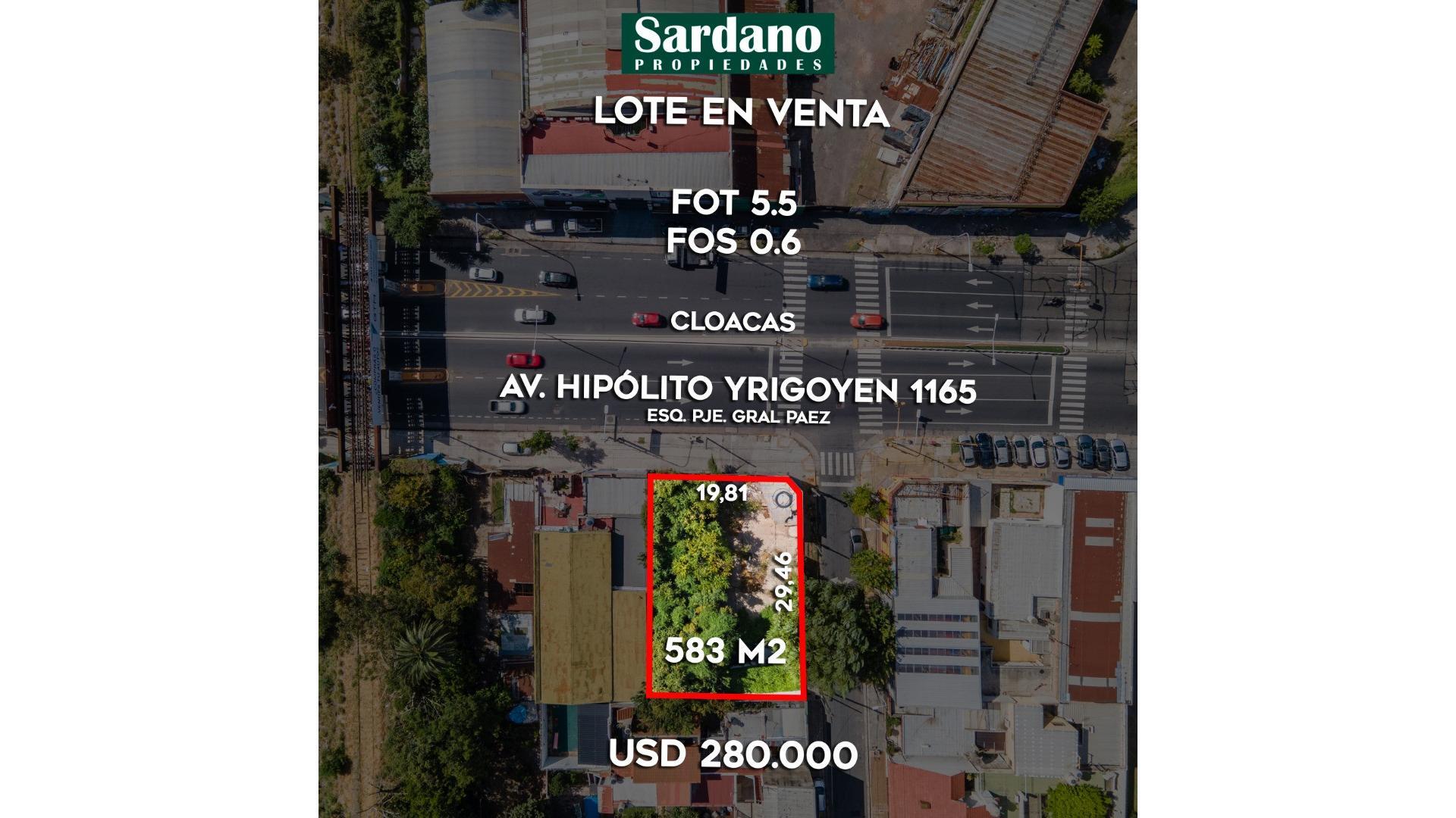 #5375627 | Rental | Lot | Avellaneda (Sardano Propiedades)