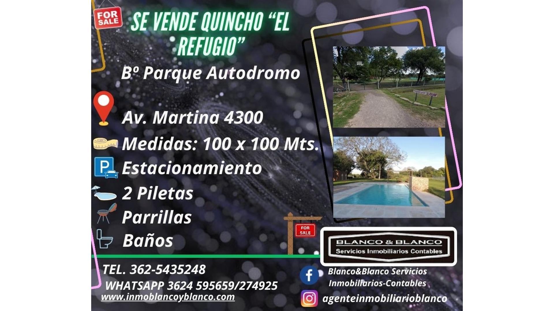 #5376716 | Venta | Casa Quinta | Resistencia (Blanco & Blanco  Servicios Inmobiliarios)