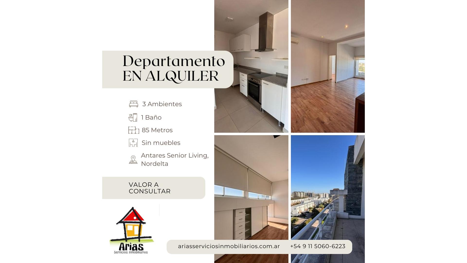 #5375284 | Rental | Apartment | Tigre (Arias Servicios Inmobiliarios)