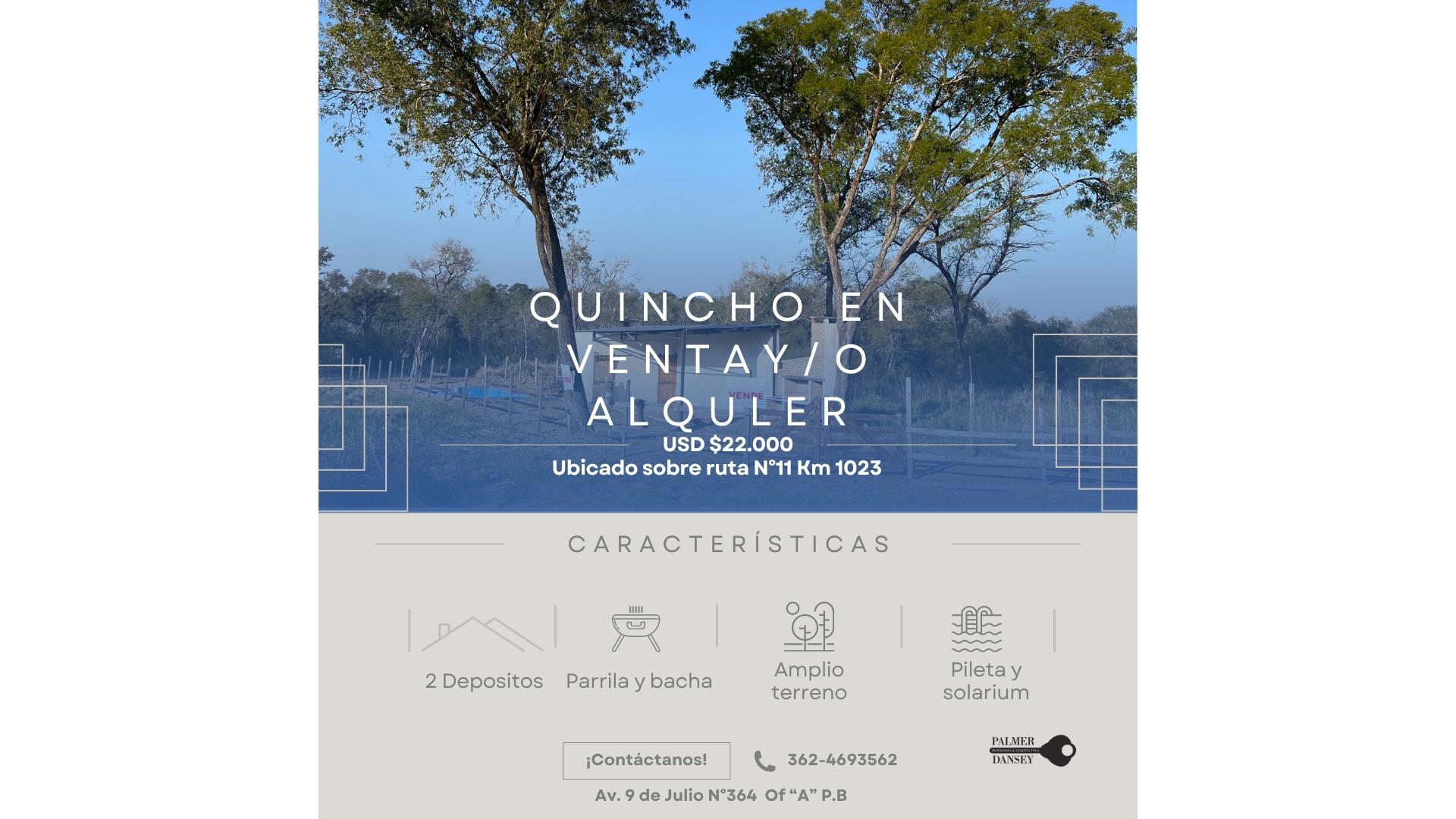 #5376503 | Venta | Casa Quinta | Margarita Belen (PALMER DANSEY PROPIEDADES)