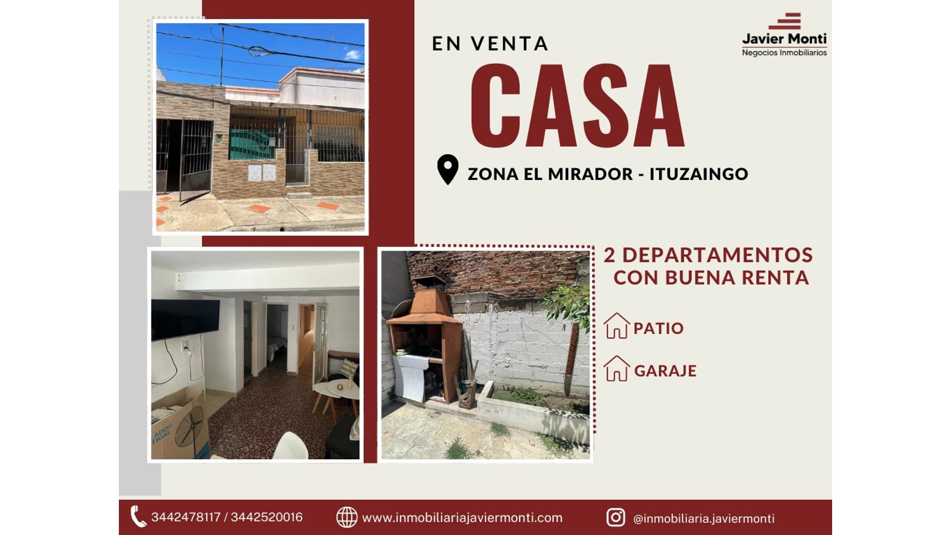 #5376466 | Venta | Casa | Concepcion Del Uruguay (Javier Monti)