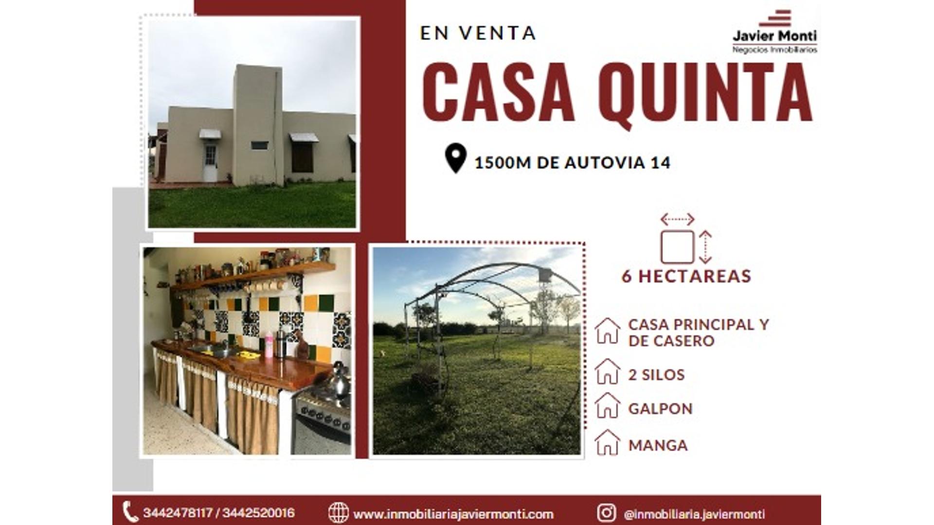 #1027610 | Venta | Casa Quinta | Concepcion Del Uruguay (Javier Monti)