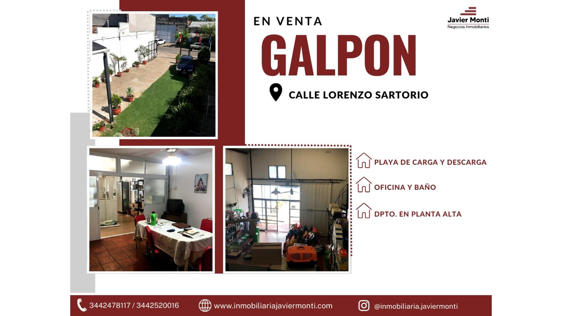 #5348179 | Venta | Galpón / Depósito / Bodega | Concepcion Del Uruguay (Javier Monti)