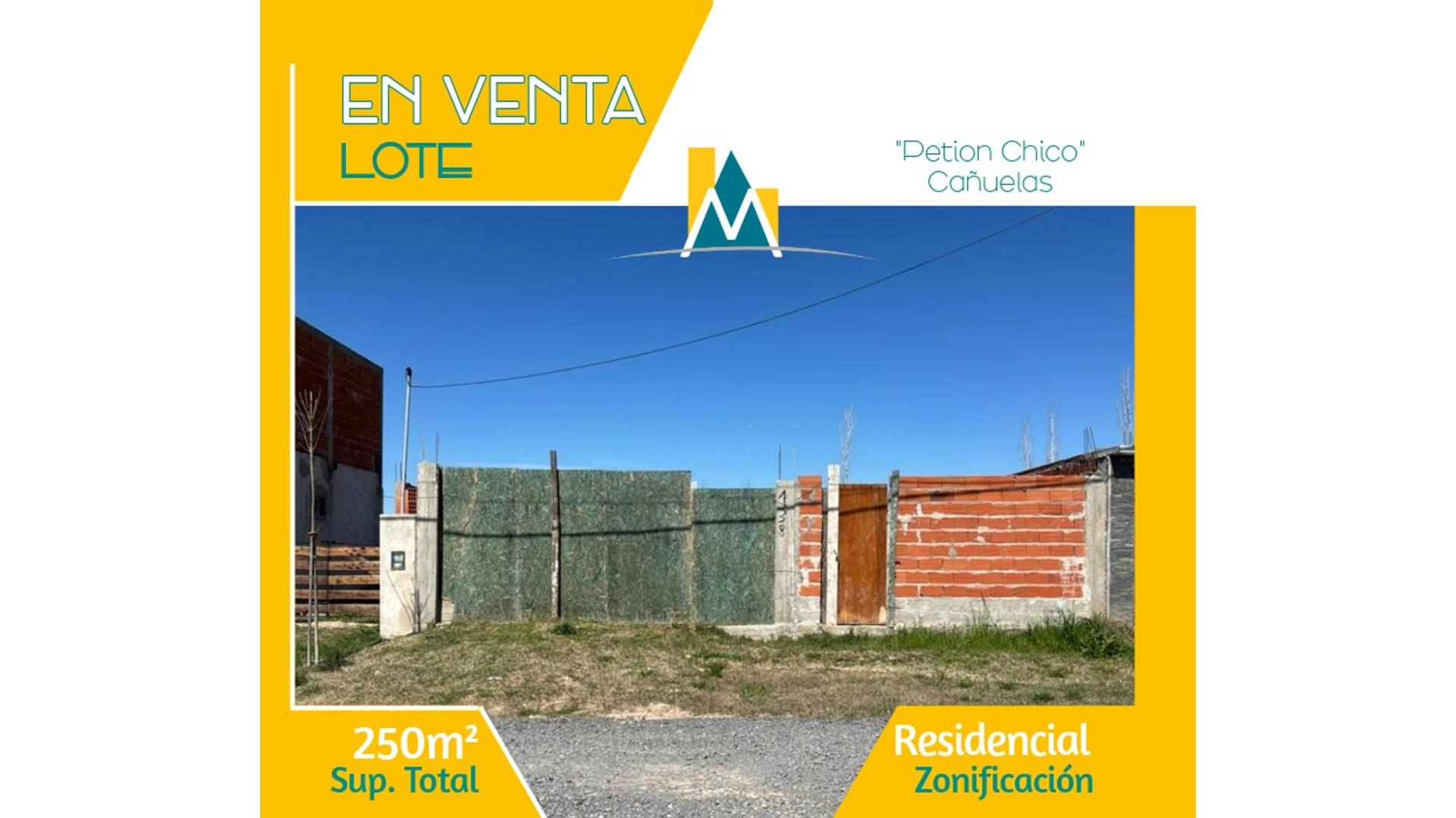 #5375413 | Venta | Lote | Cañuelas (Marcela Miranda Inmobiliaria)