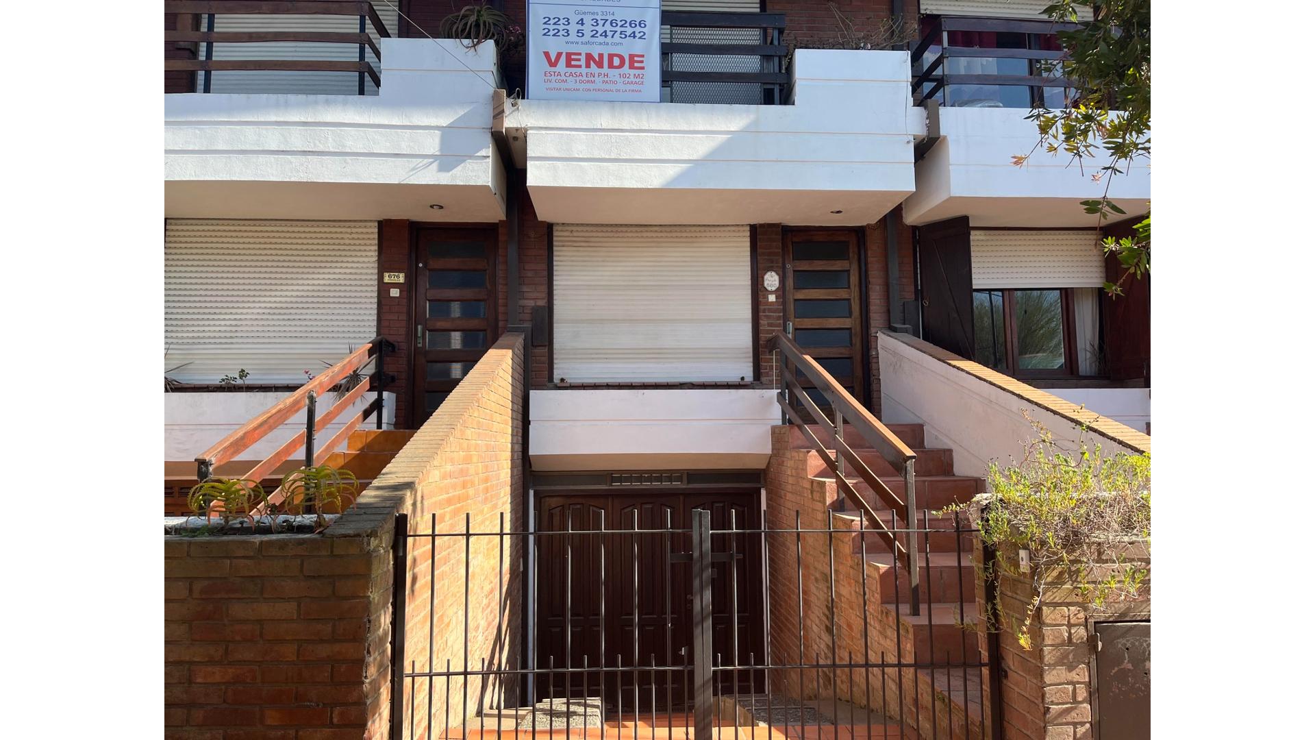 #5377331 | Sale | Horizontal Property | Mar Del Plata (Saforcada propiedades)