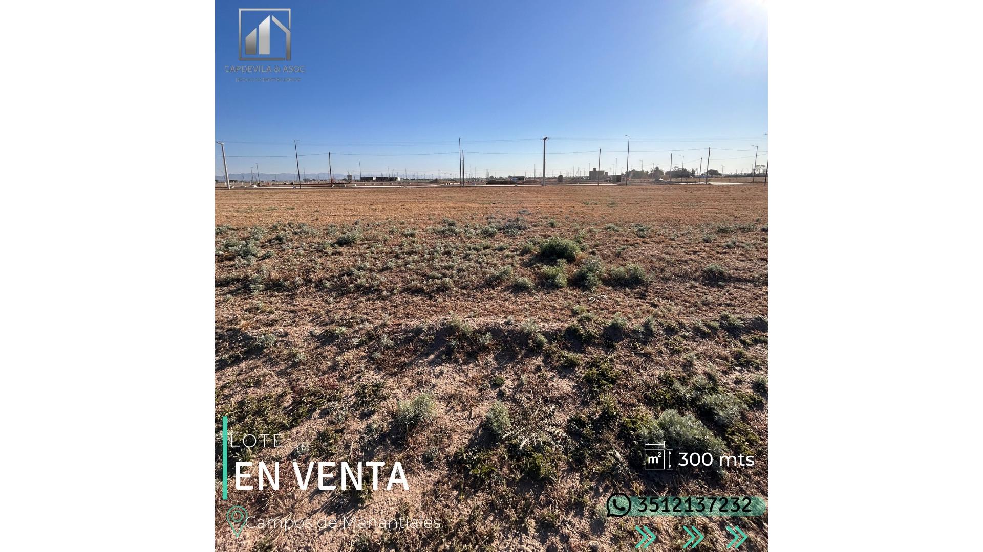 #5375638 | Venta | Lote | Cordoba (CAPDEVILA&ASOC)