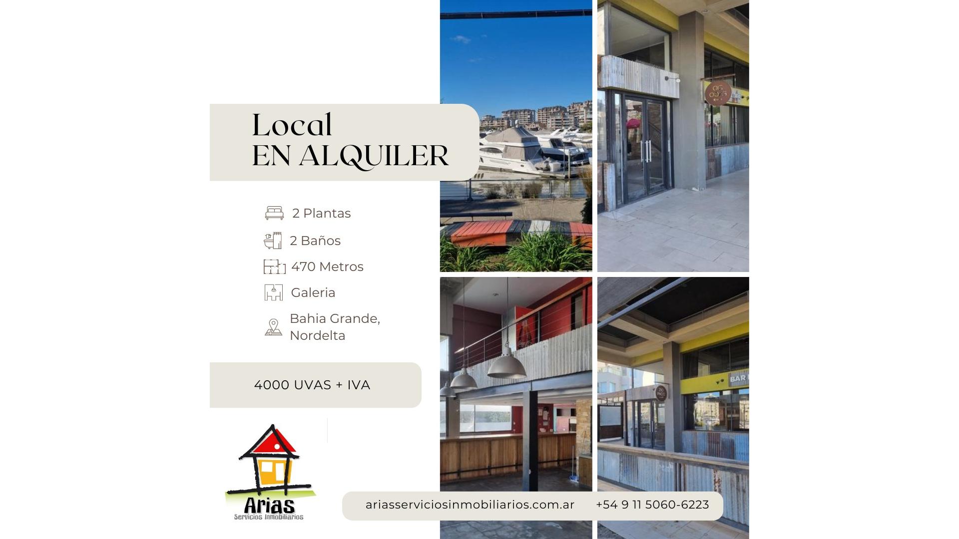 #5356658 | Alquiler | Local | Tigre (Arias Servicios Inmobiliarios)