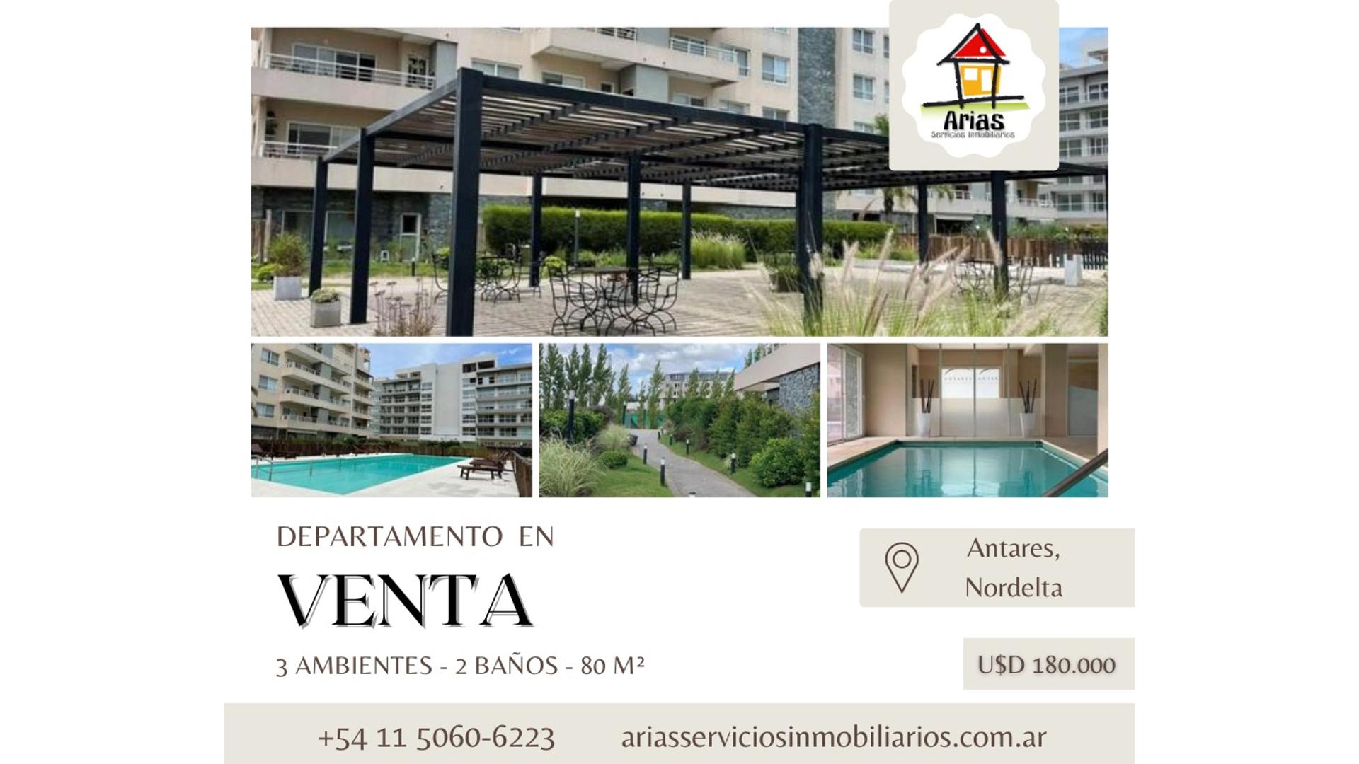 #5375278 | Venta | Departamento | Tigre (Arias Servicios Inmobiliarios)