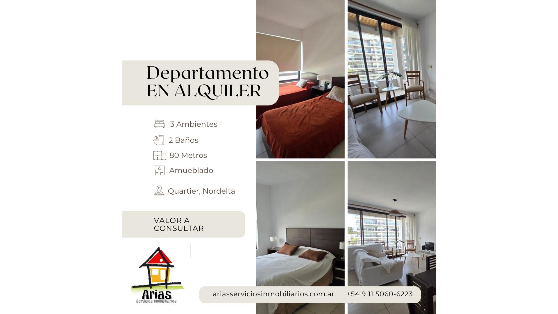 #5305518 | Alquiler | Departamento | Tigre (Arias Servicios Inmobiliarios)