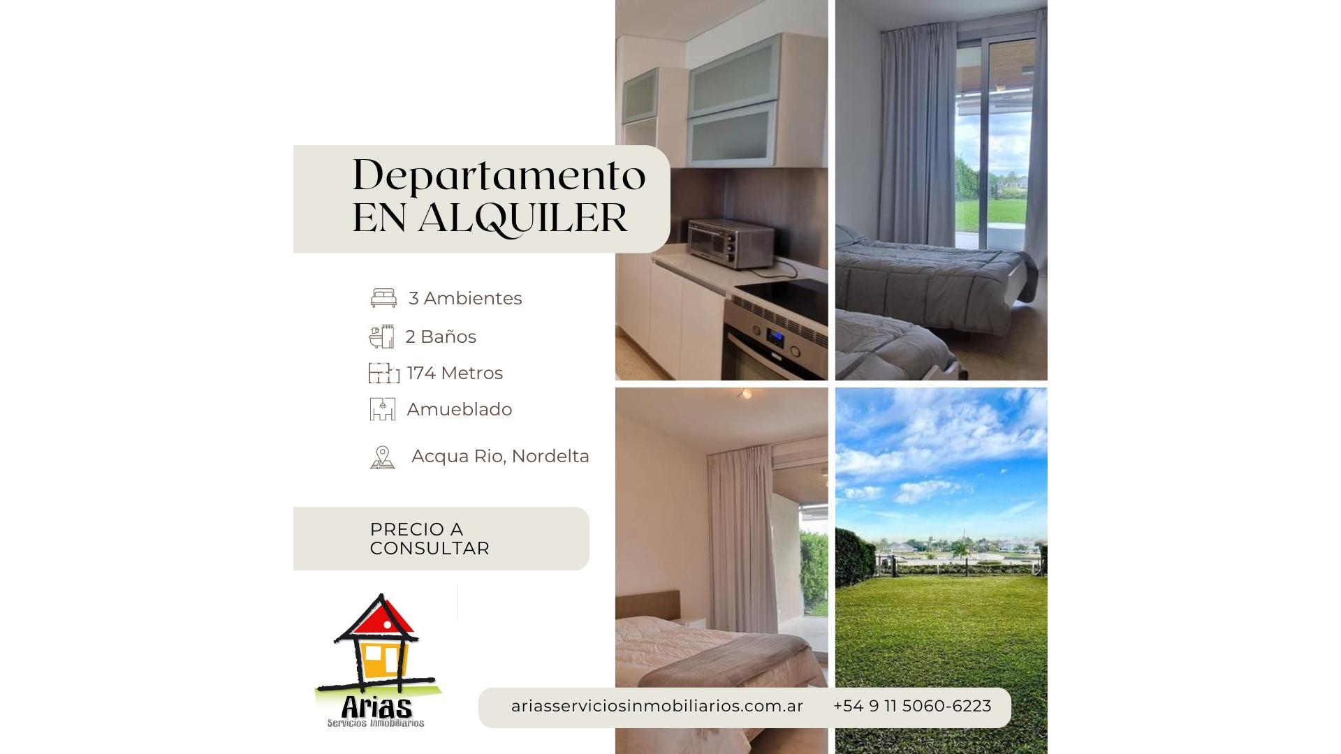 #5375274 | Alquiler Temporal | Departamento | Tigre (Arias Servicios Inmobiliarios)