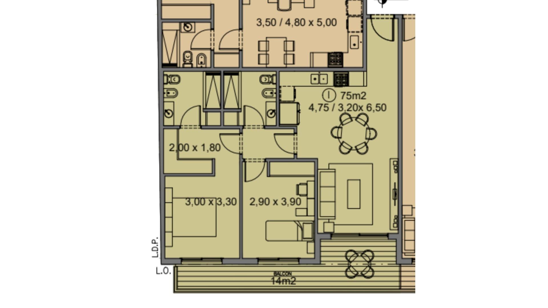 #5380352 | Venta | Departamento | Saavedra (PUERTO UNO)