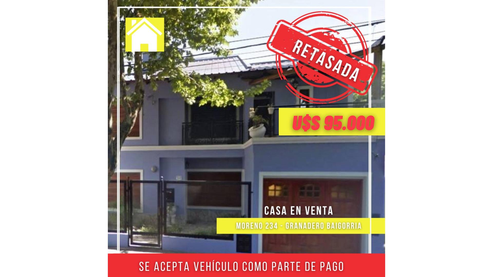 #922497 | Venta | Casa | Granadero Baigorria (Geminis Inmobiliaria)