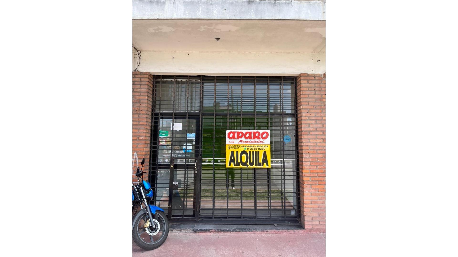 #5387635 | Alquiler | Local | Quilmes (Propiedades Aparo)