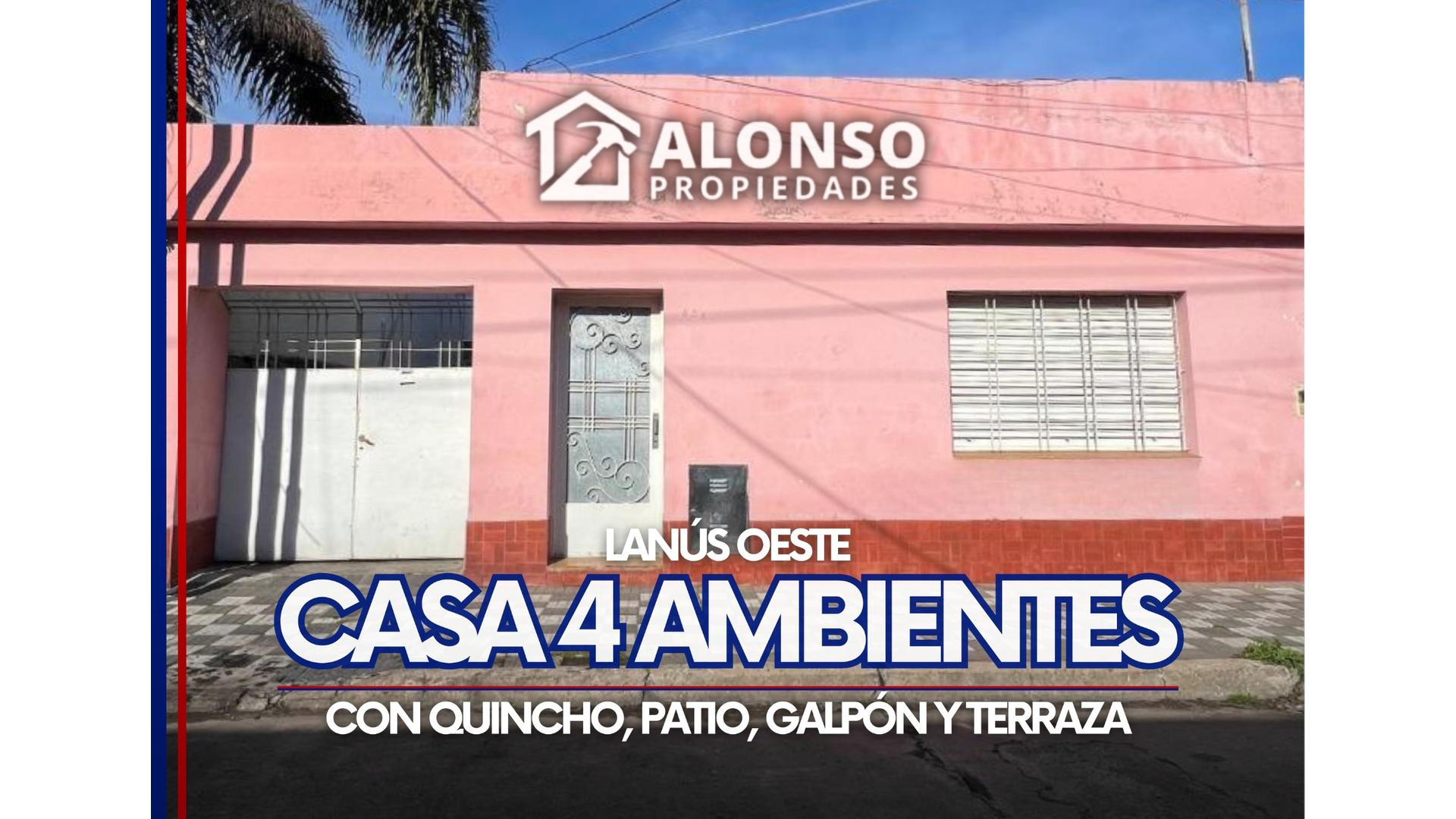 #5322609 | Venta | Casa | Lanus (Alonso Propiedades)