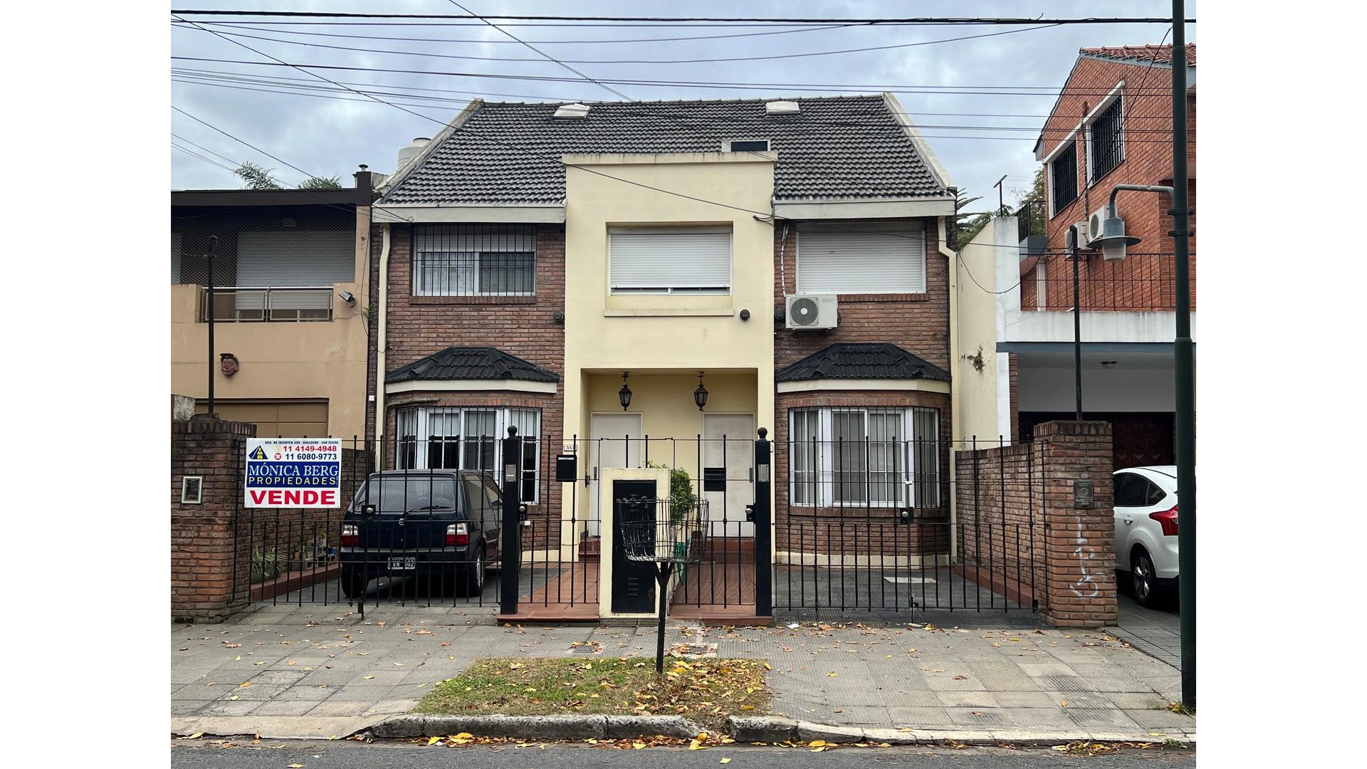 #5393310 | Alquiler | Casa | San Isidro (Mónica Berg Propiedades)