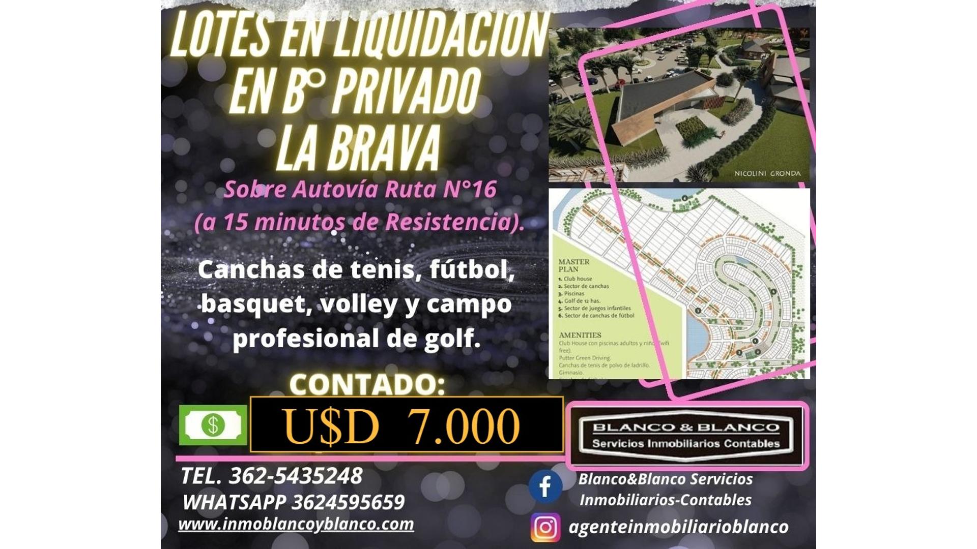 #1019690 | Venta | Lote | Resistencia (Blanco & Blanco  Servicios Inmobiliarios)