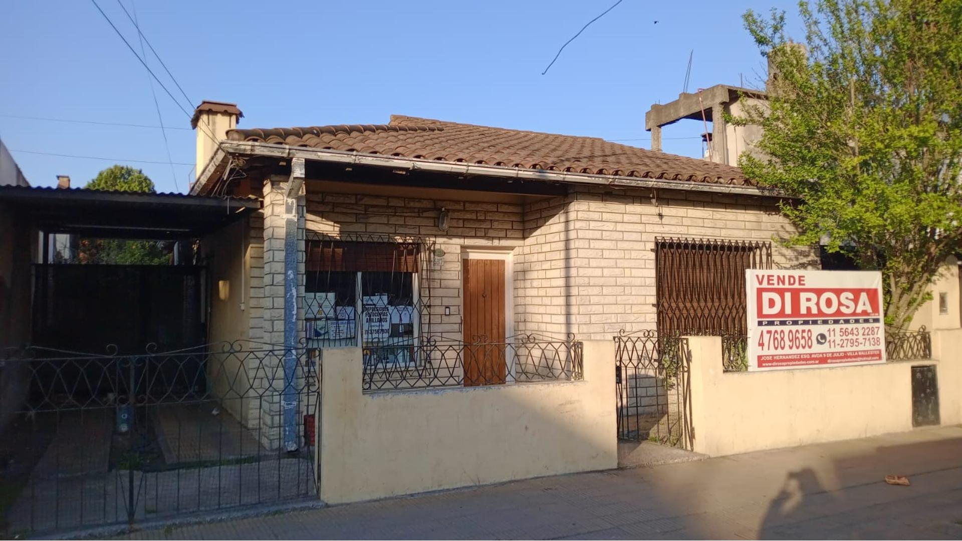 #1465906 | Venta | Casa | General San Martin (Di Rosa Propiedades)