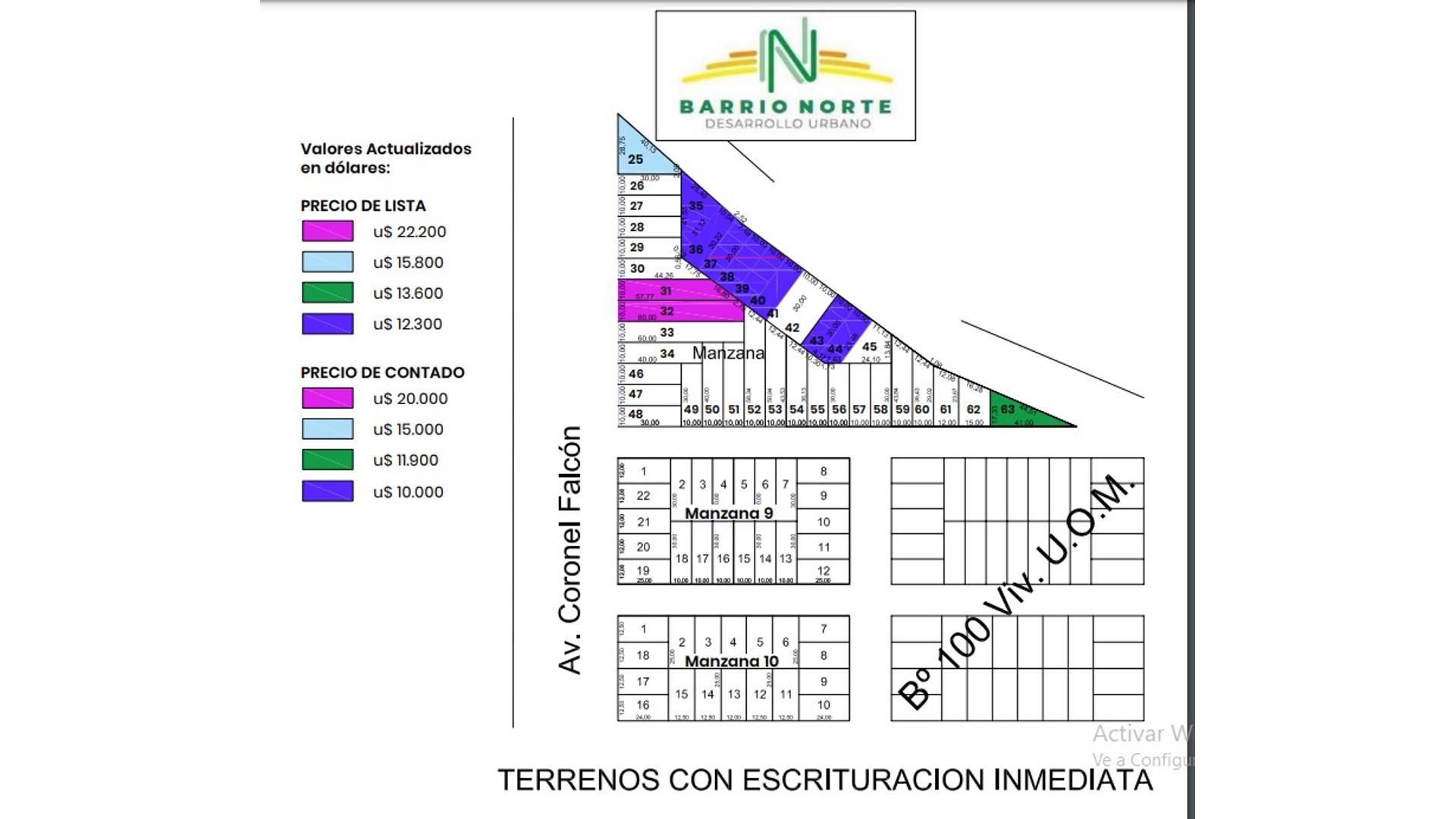 #5408912 | Venta | Lote | Resistencia (Blanco & Blanco  Servicios Inmobiliarios)