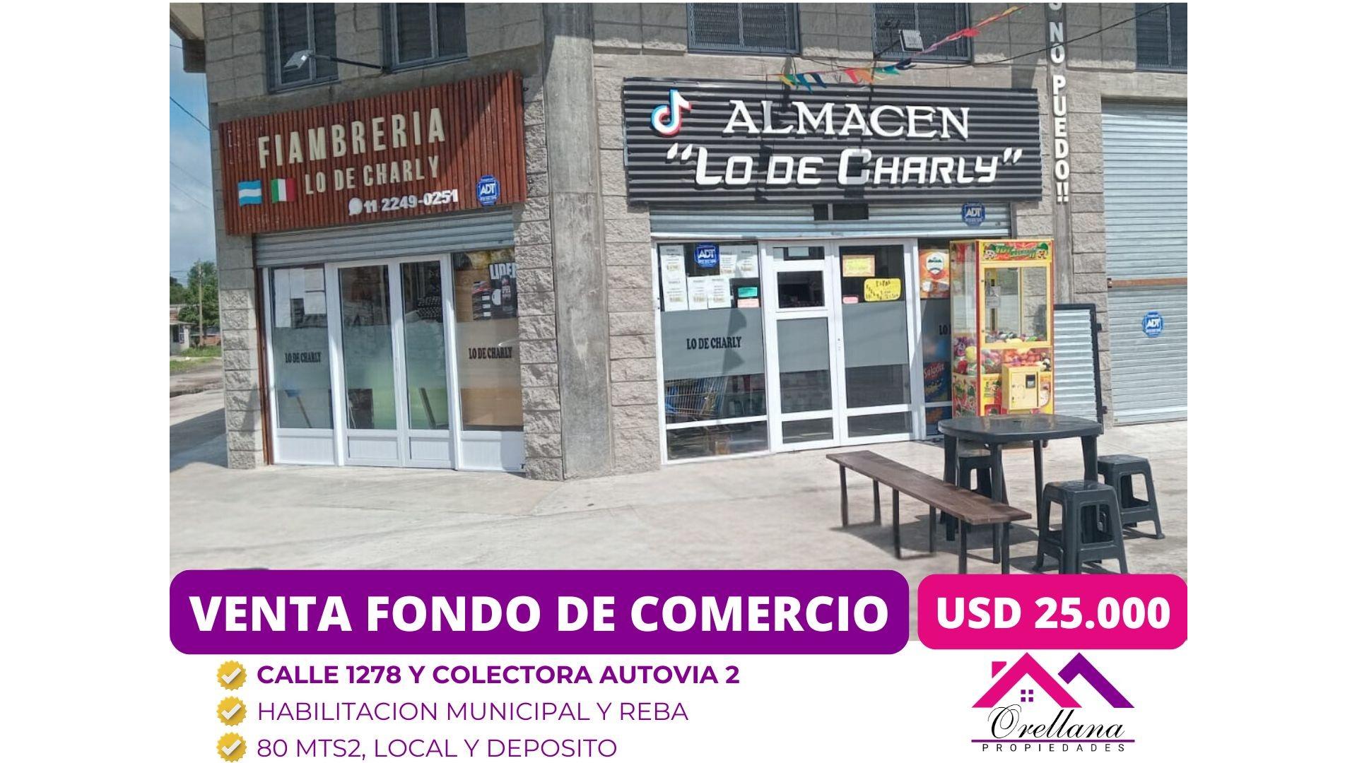 #5408750 | Venta | Fondo de Comercio | Berazategui (Orellana Propiedades)