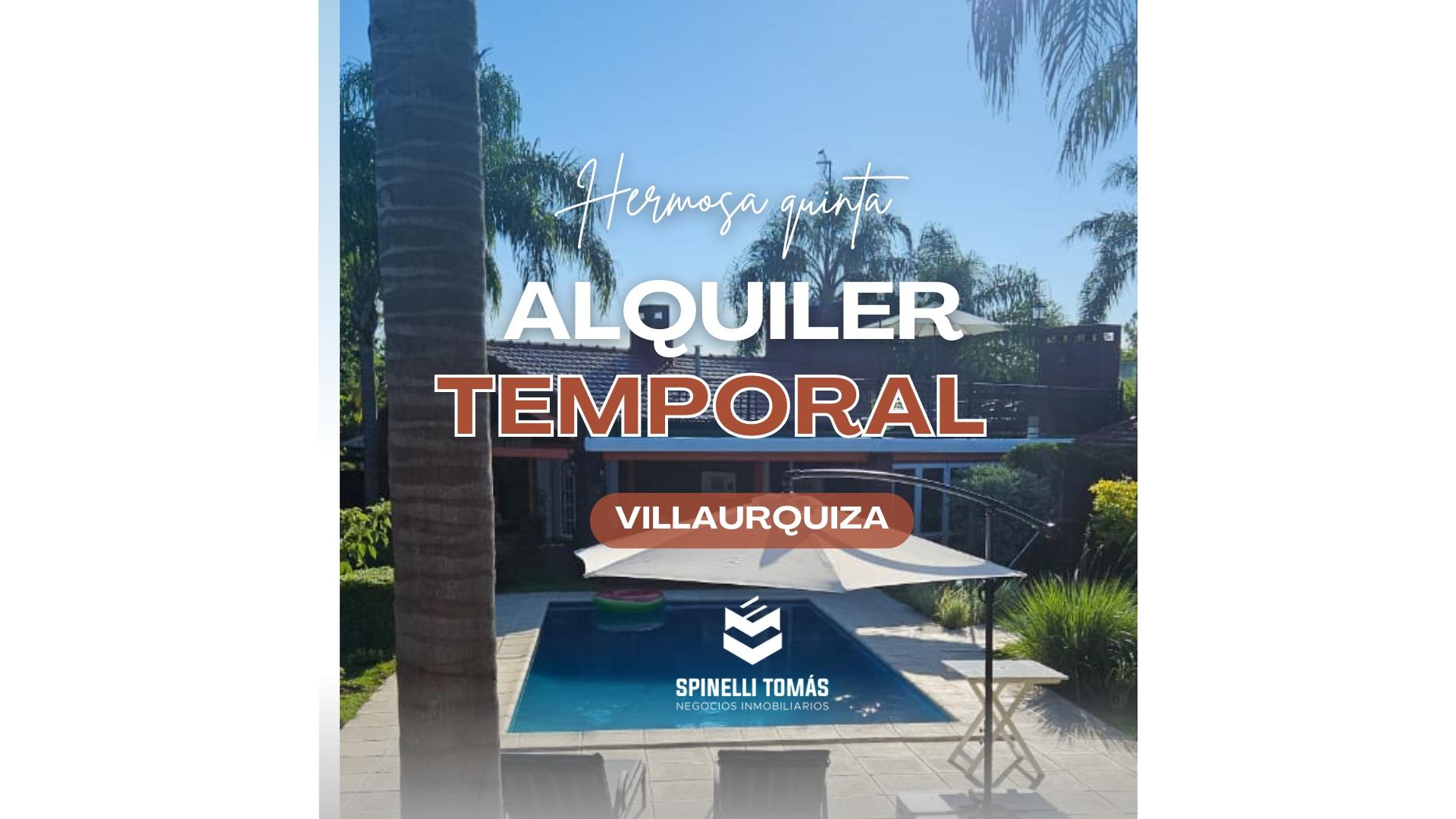 #5418165 | Alquiler Temporal | Casa Quinta | Villa Urquiza (TOMAS SPINELLI Mat: 1222)