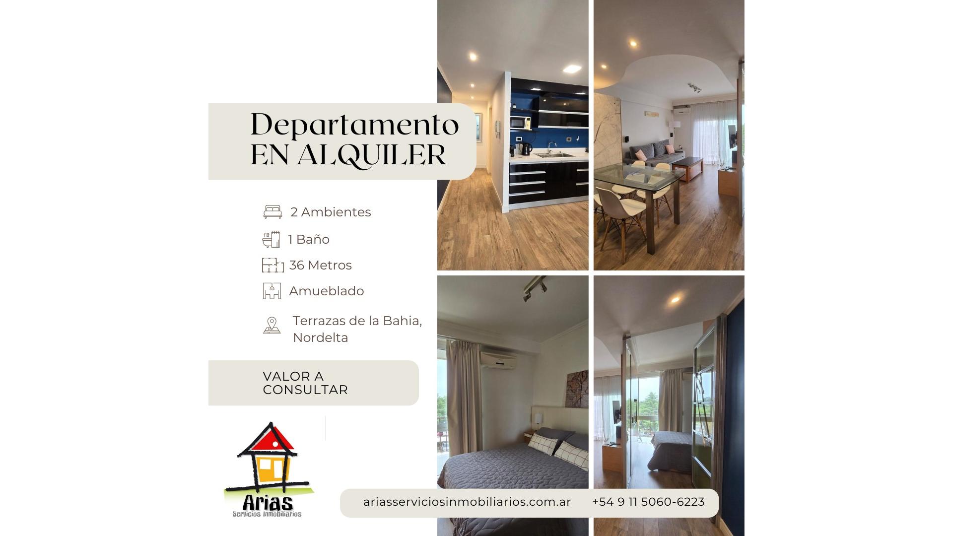 #5417996 | Alquiler Temporal | Departamento | Tigre (Arias Servicios Inmobiliarios)