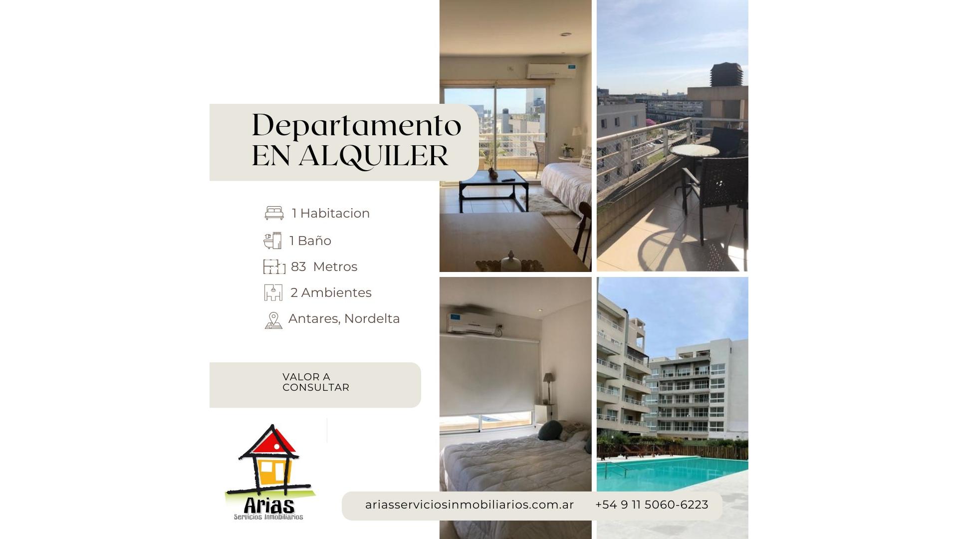 #5418435 | Alquiler Temporal | Departamento | Tigre (Arias Servicios Inmobiliarios)