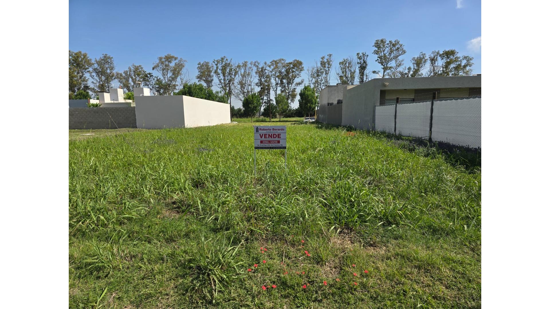 #5431106 | Venta | Lote | San Francisco (Inmobiliaria Roberto Berardo)