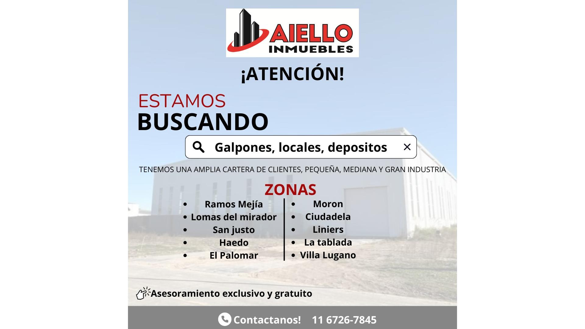 #5349248 | Alquiler | Galpón / Depósito / Bodega | La Matanza (Aiello Inmuebles )