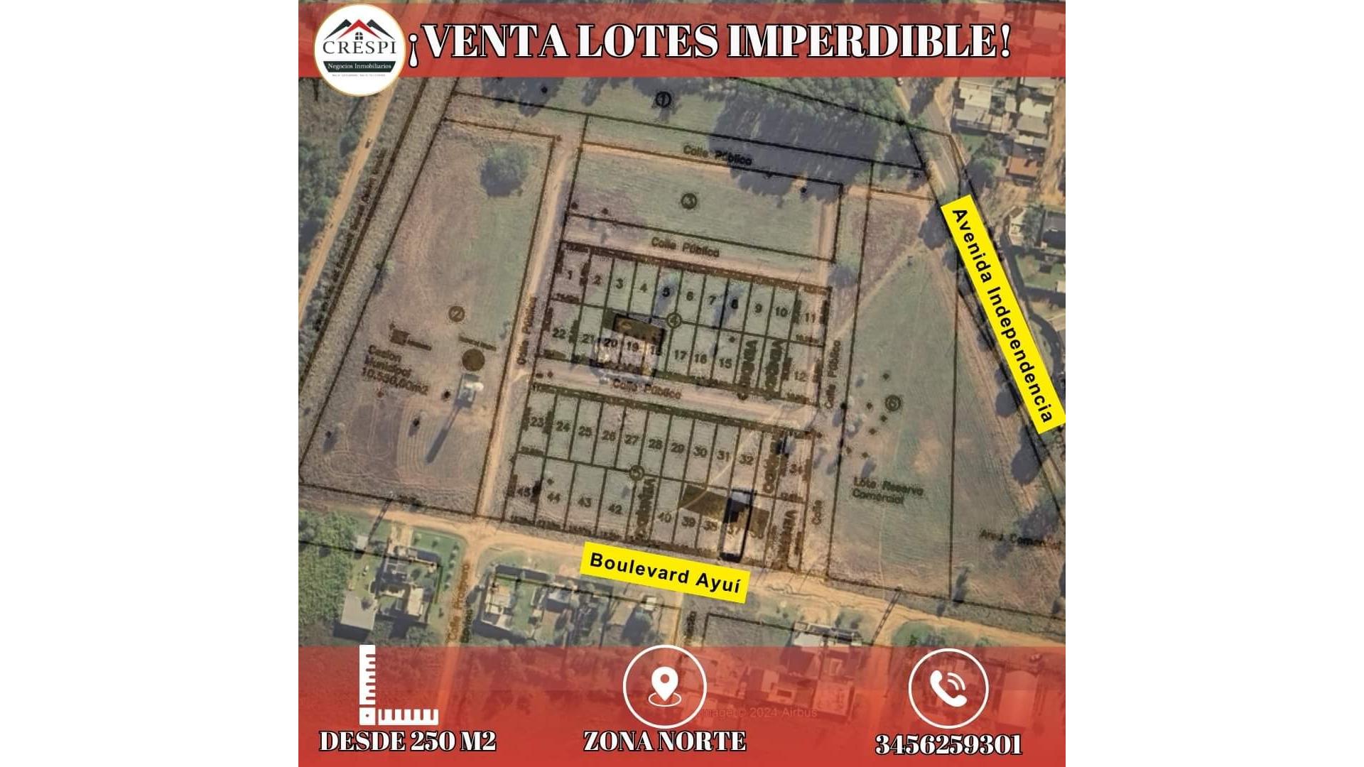 #5432548 | Venta | Lote | Concordia (Crespi Negocios Inmobiliarios)