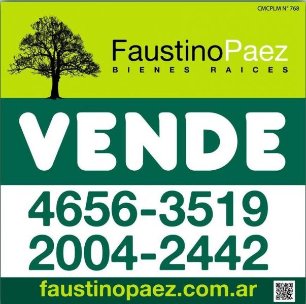 #1212063 | Venta | Lote | Villa Luzuriaga (FAUSTINO PAEZ)